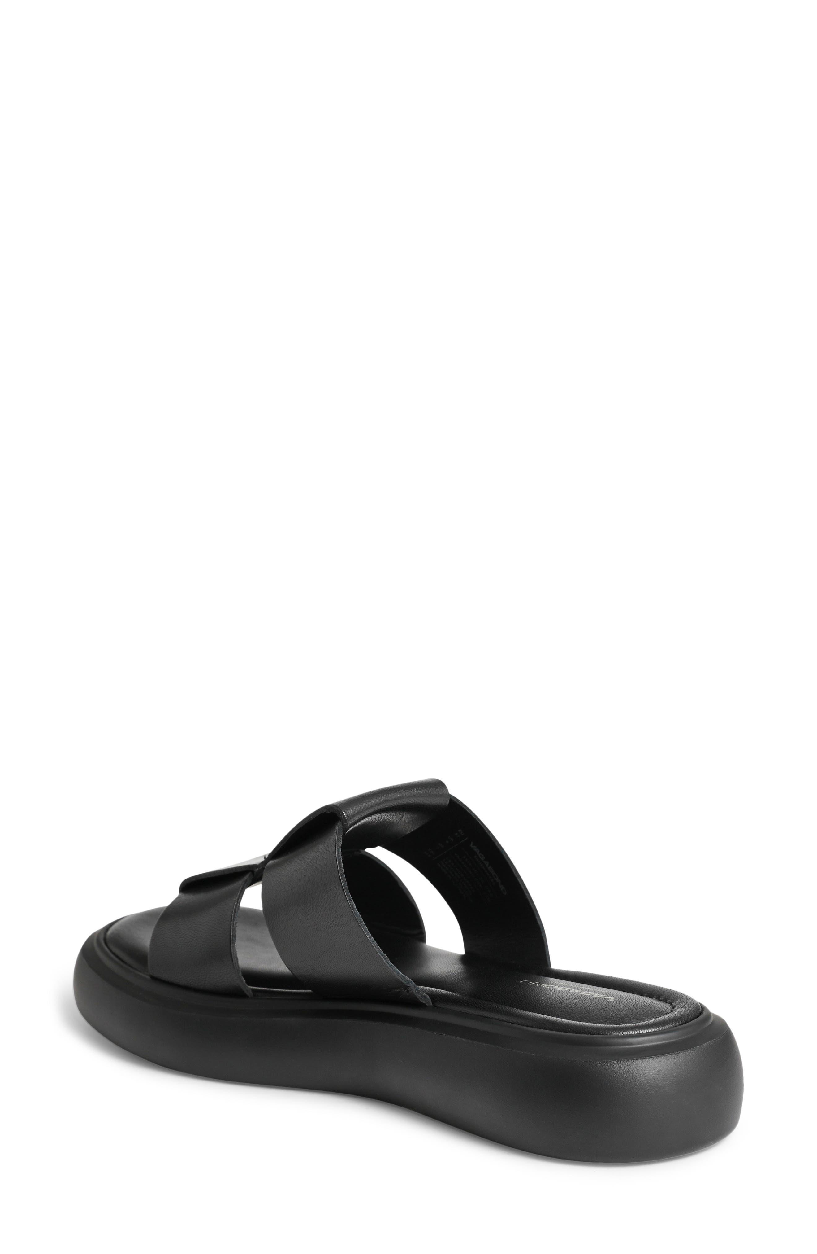 Vagabond Shoemakers Blenda Platform Slide Sandal in Black | Lyst
