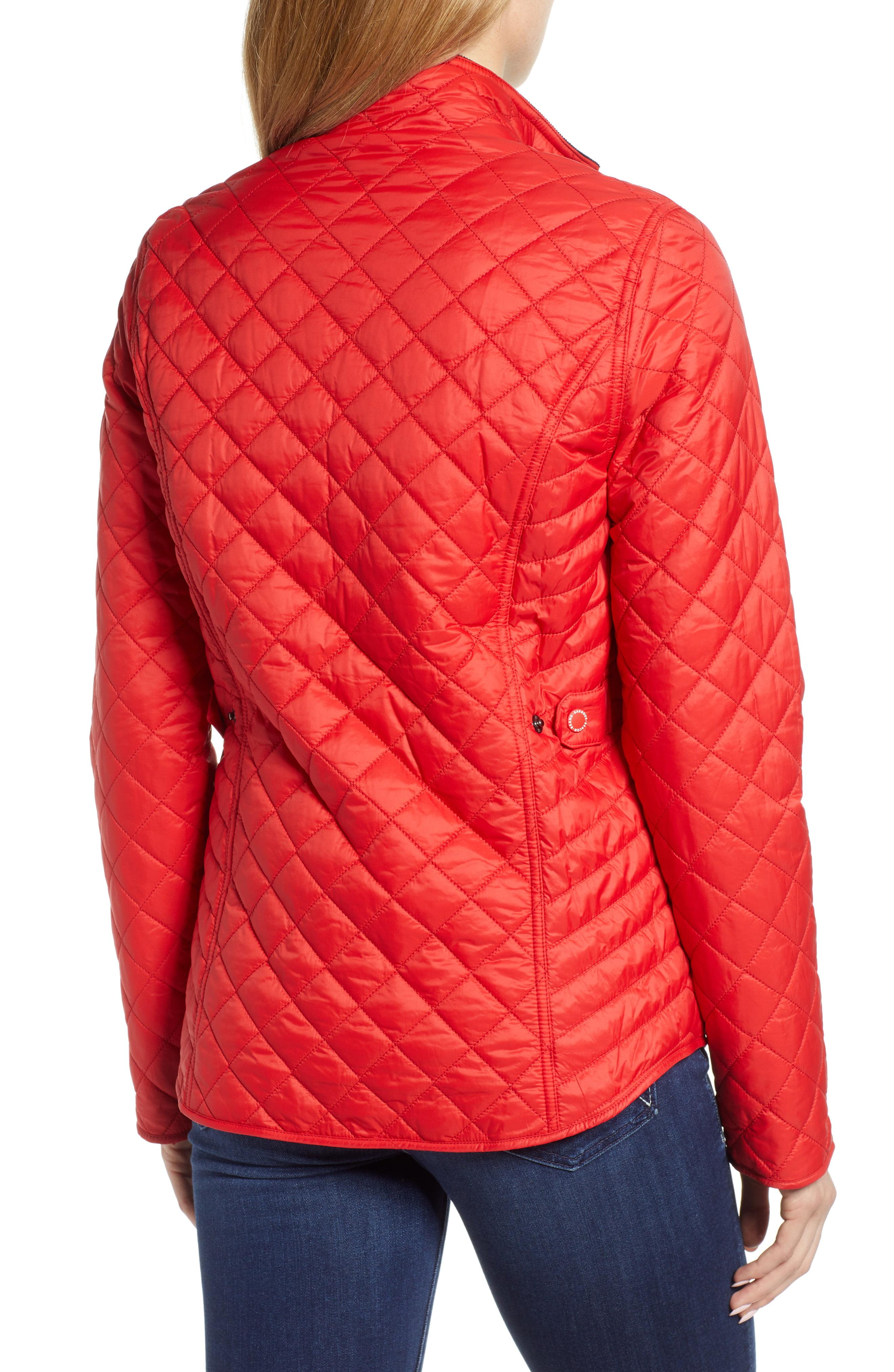 barbour sailboat quilted jacket