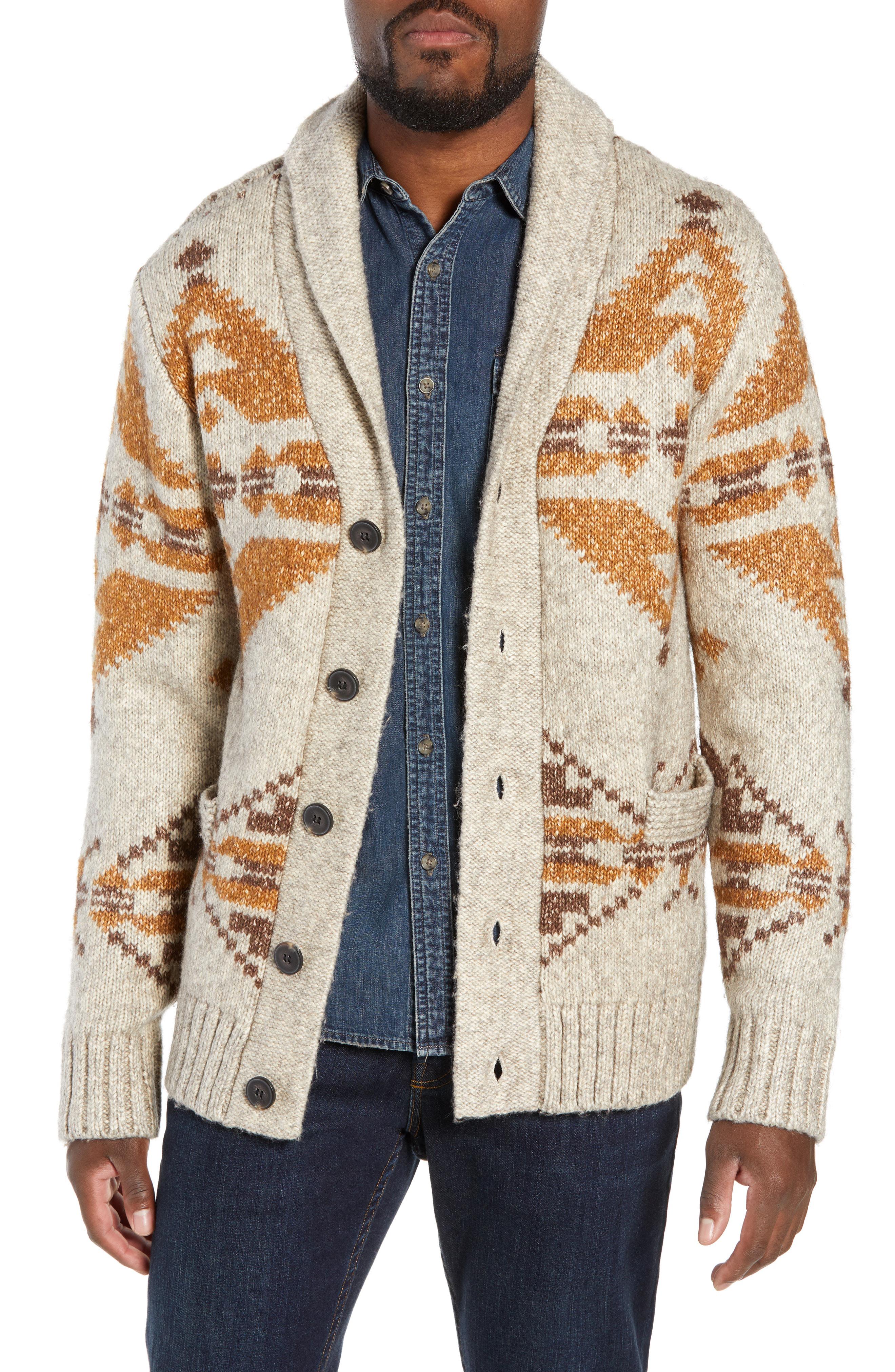 schott motif cardigan