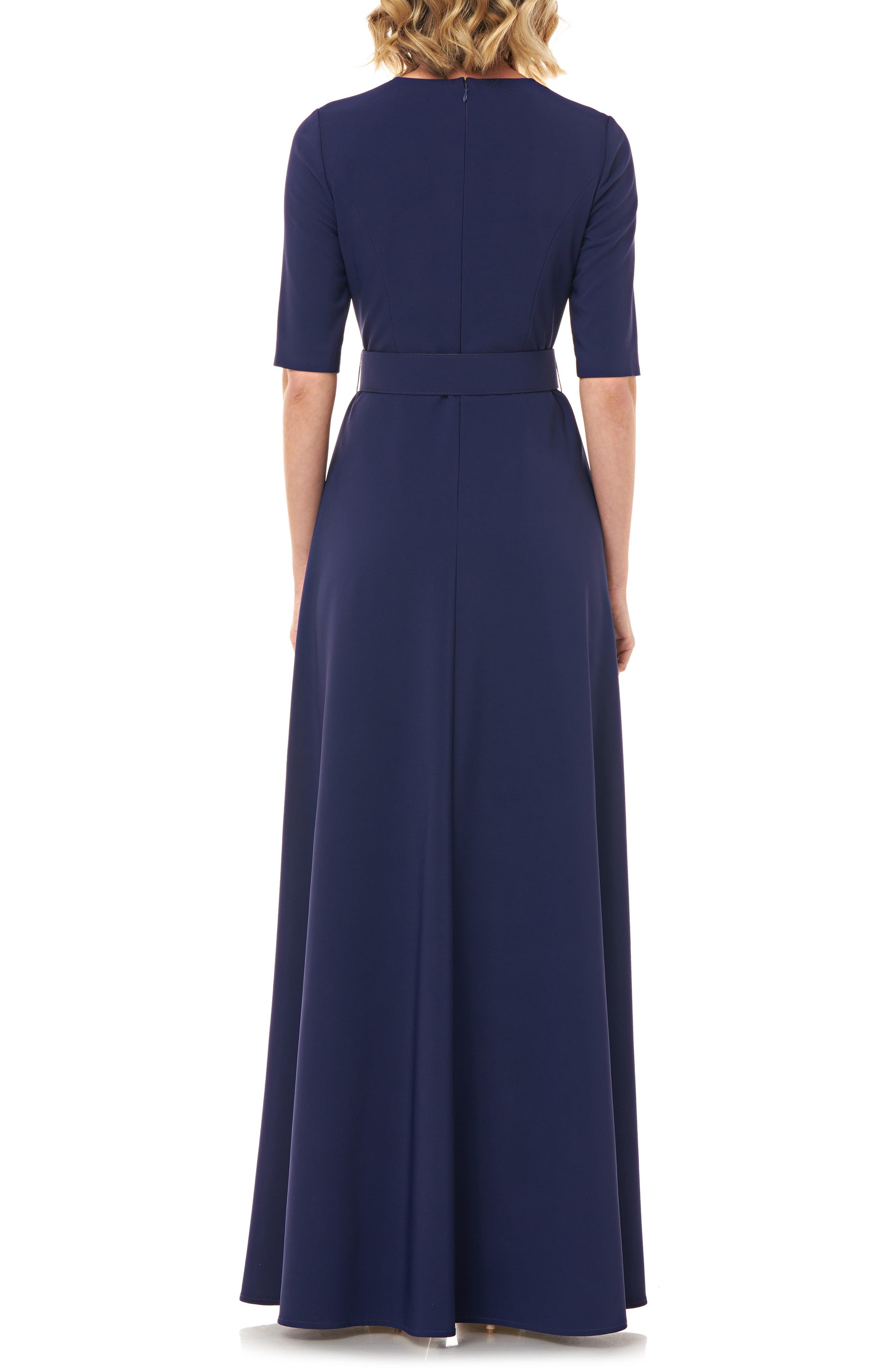 navy blue maxi romper