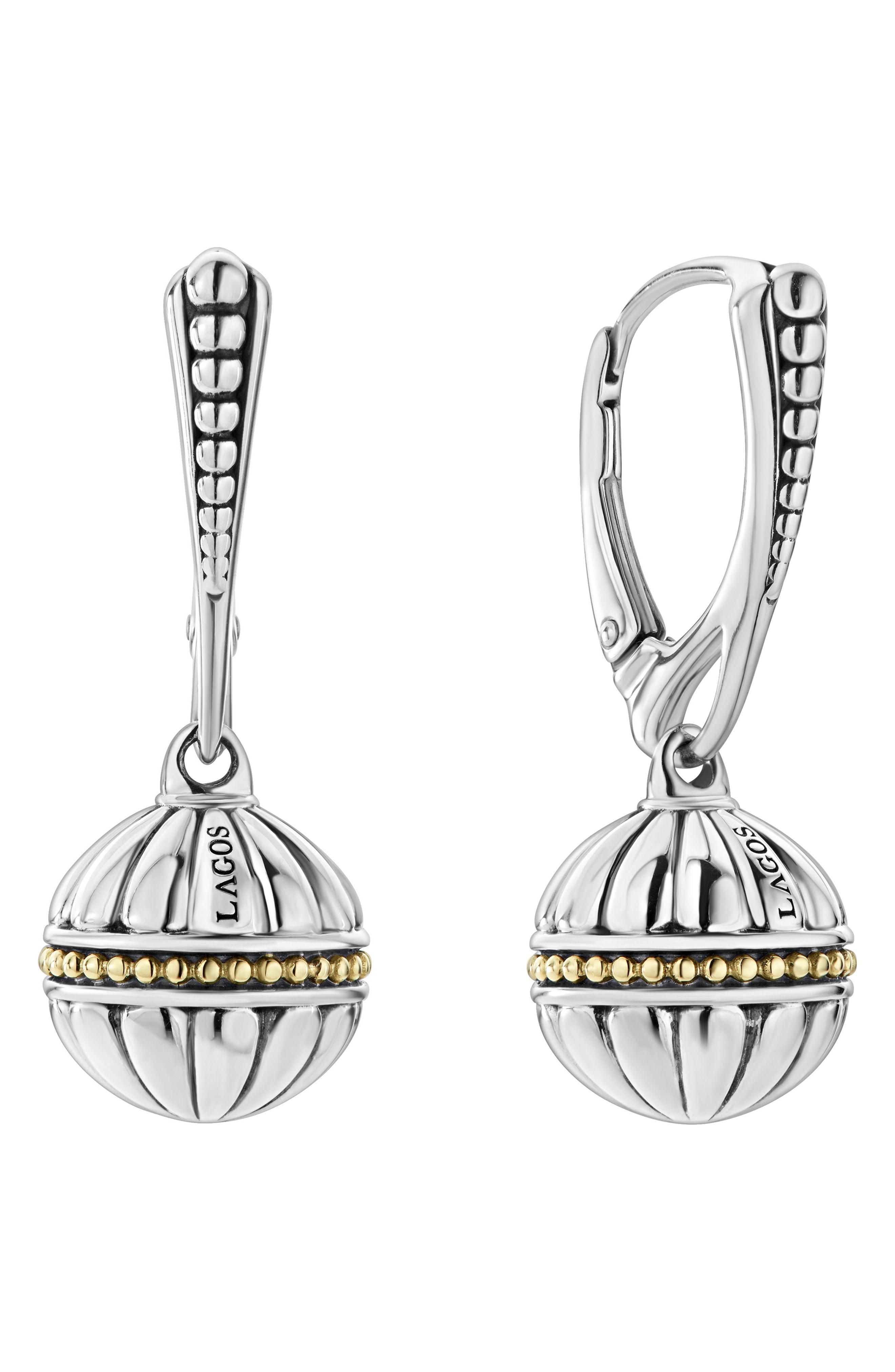 Womens Lagos Signature Gifts Beaded Ball Stud Earring advise Womens Lagos Signature Gifts Beaded Ball Stud Earring advise
