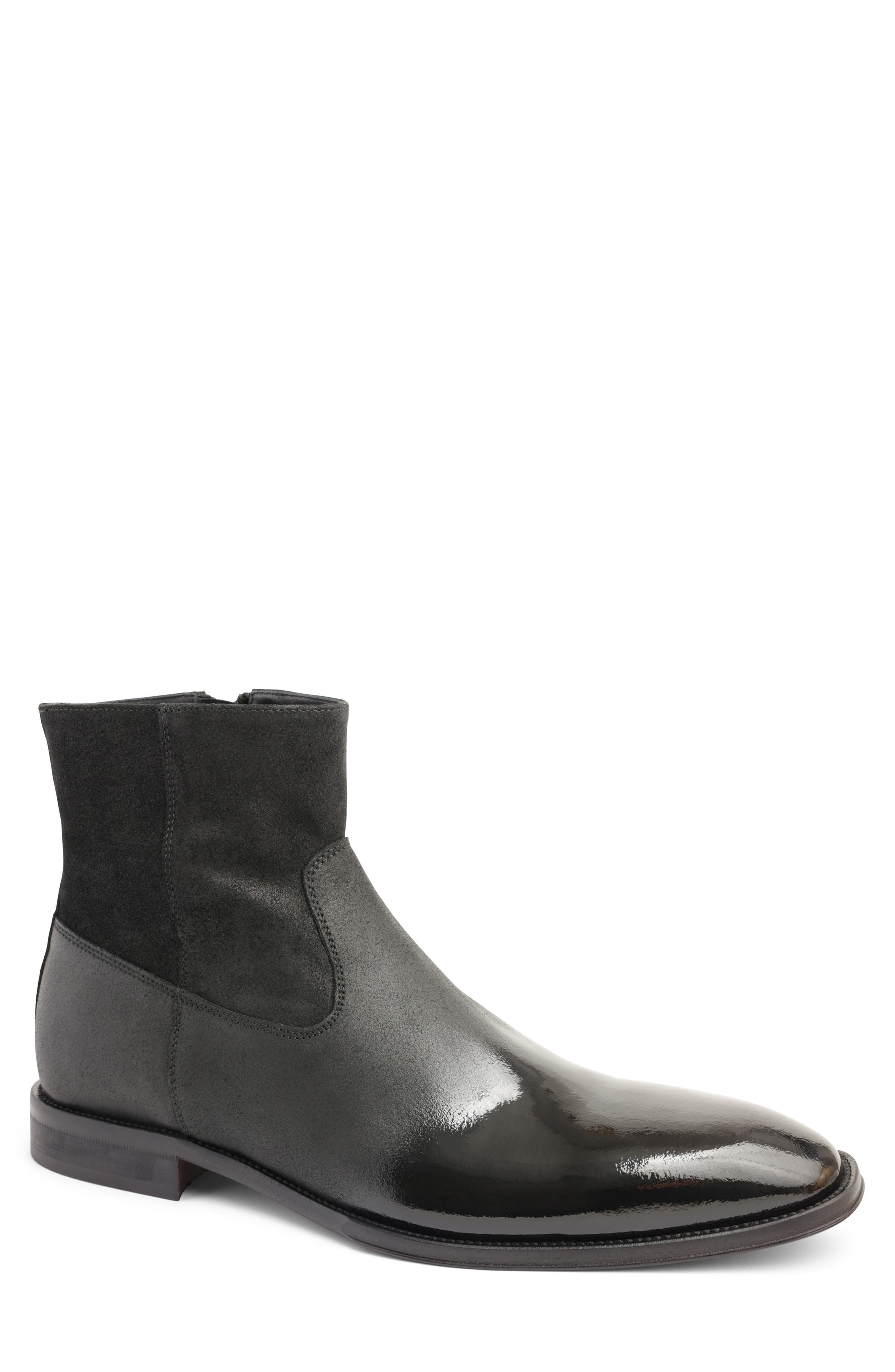 Bruno Magli Armando Boot in Black for Men | Lyst