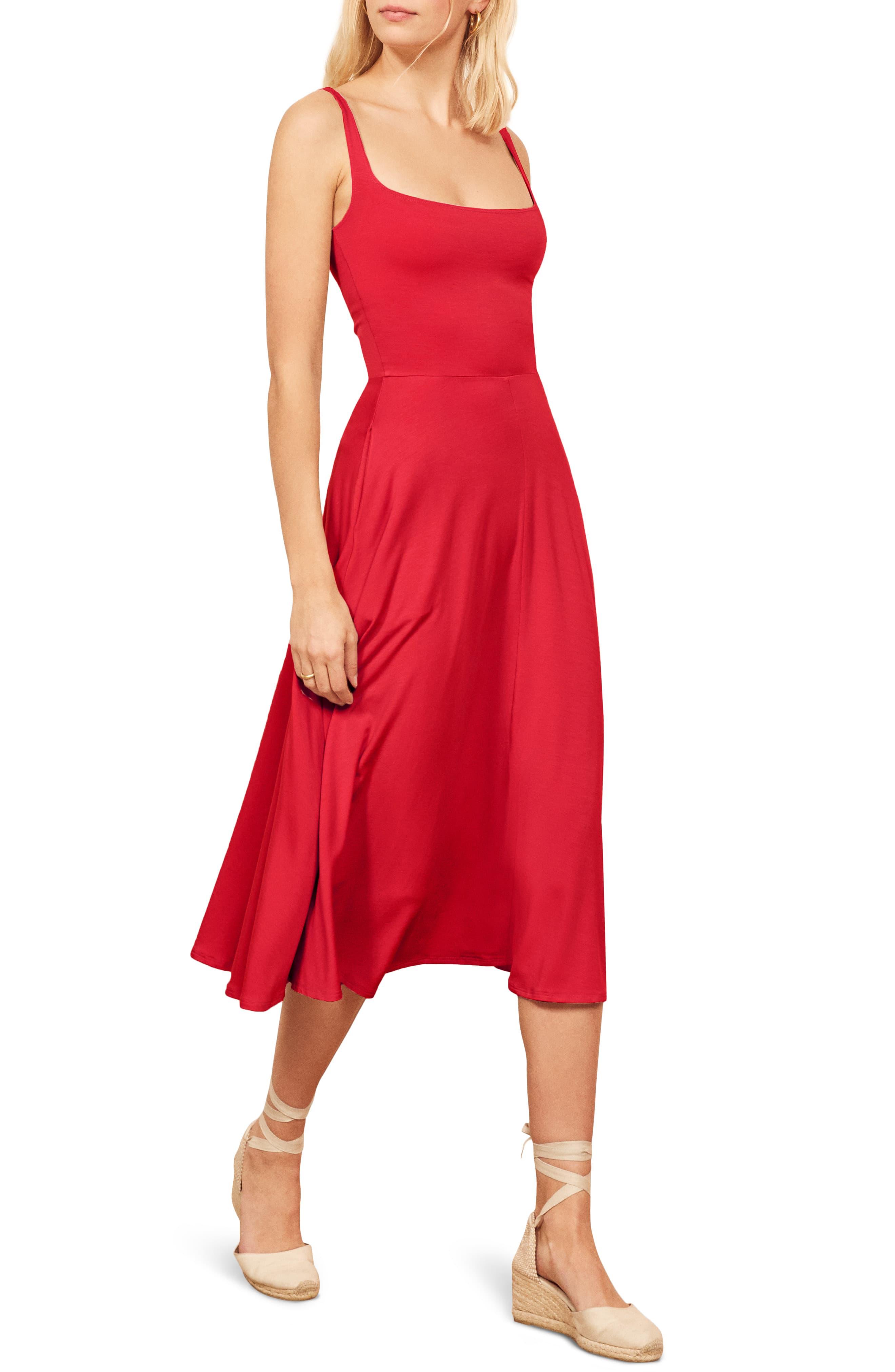 reformation mary tank dress