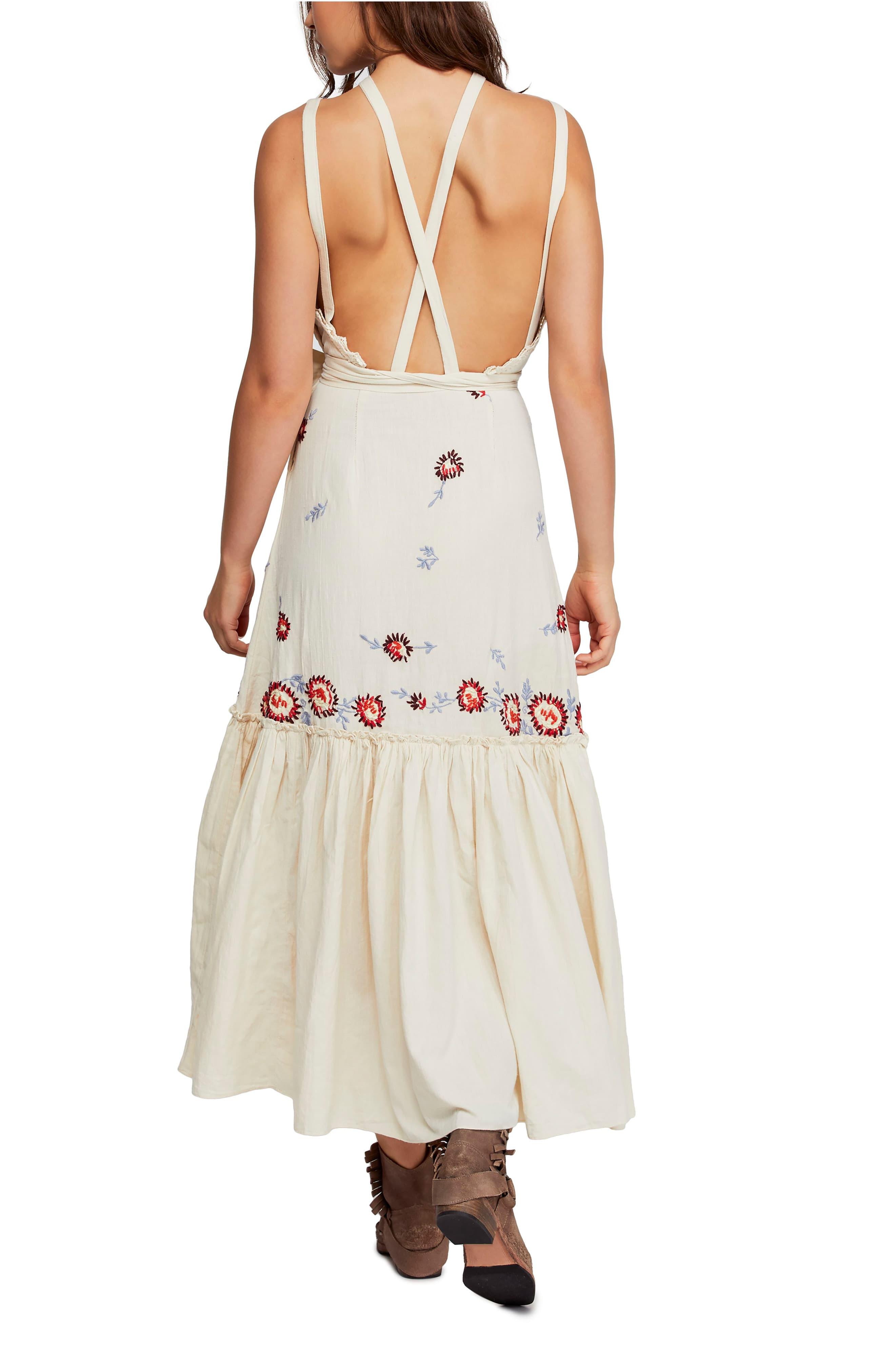 free people chrysanthemum kiss maxi dress