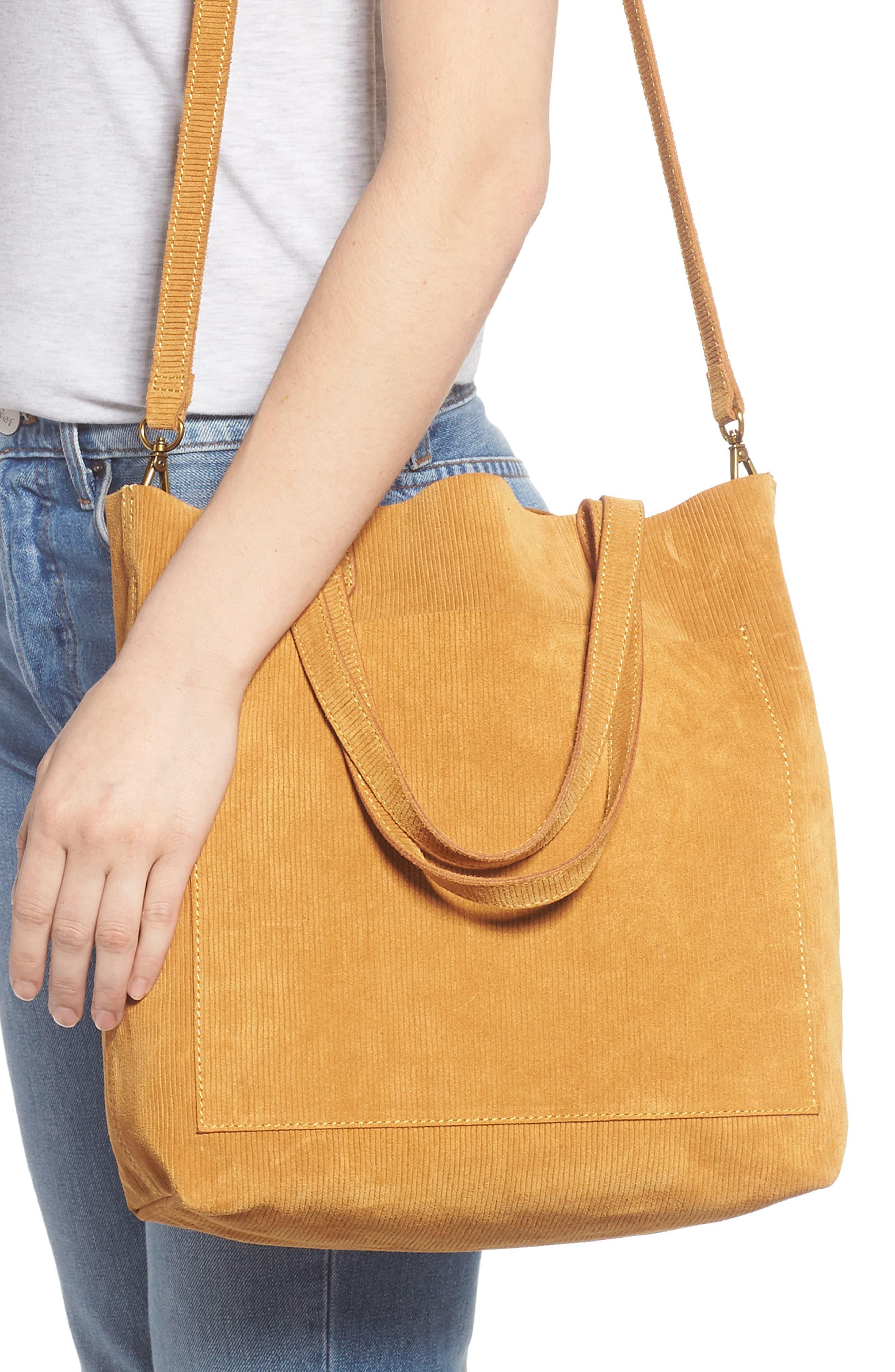 madewell suede tote