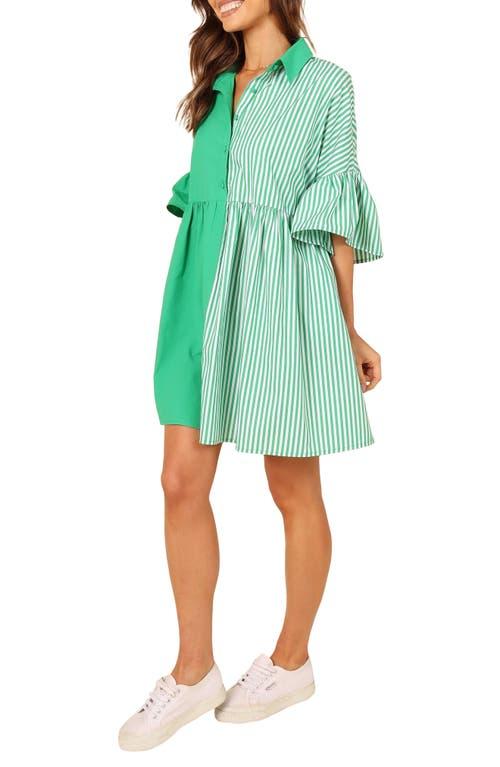 Petal & Pup Didi Empire Waist Shirtdress in Blue | Lyst