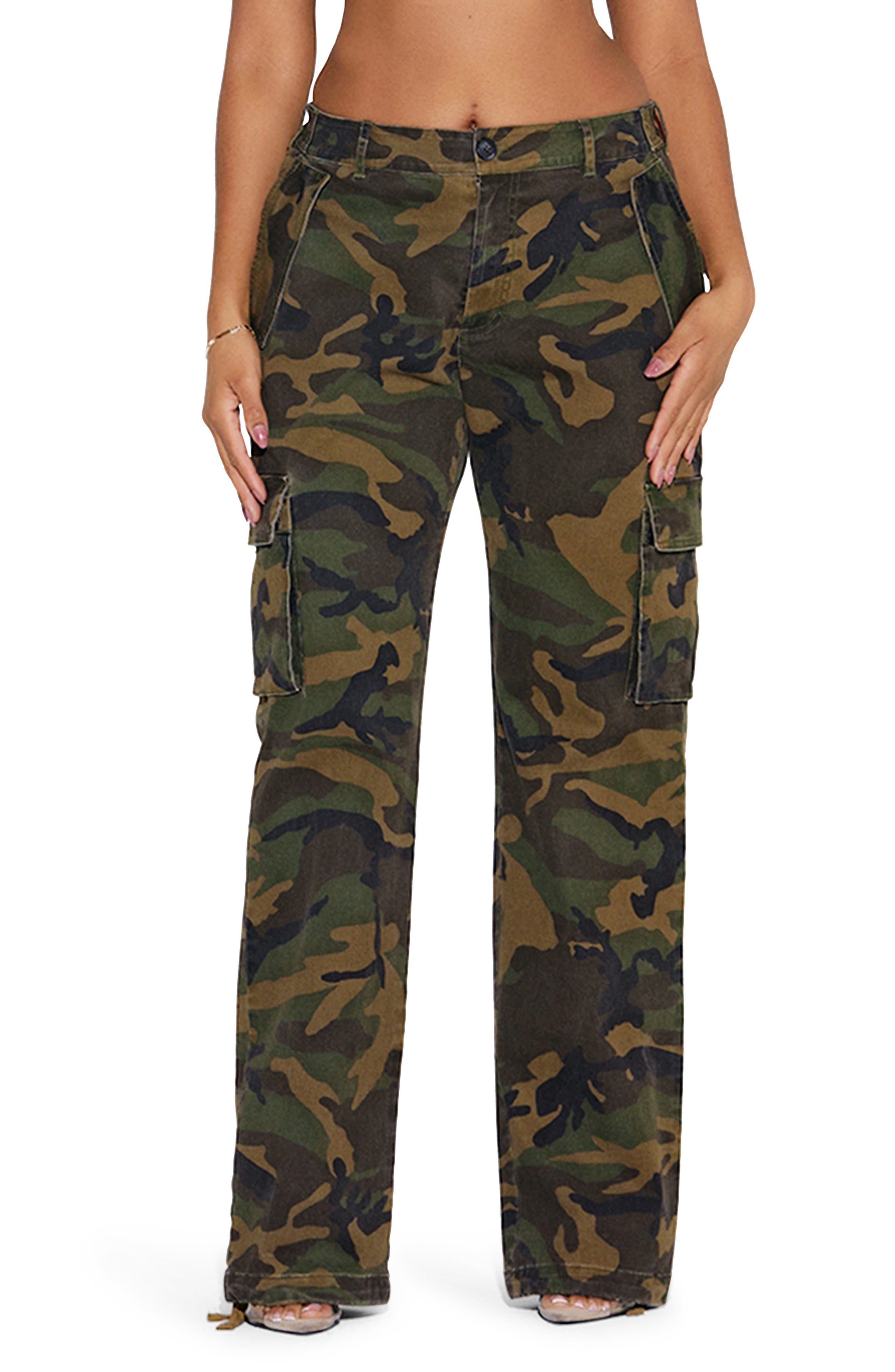 Naked Wardrobe Cargo Pants At Nordstrom in Green Lyst