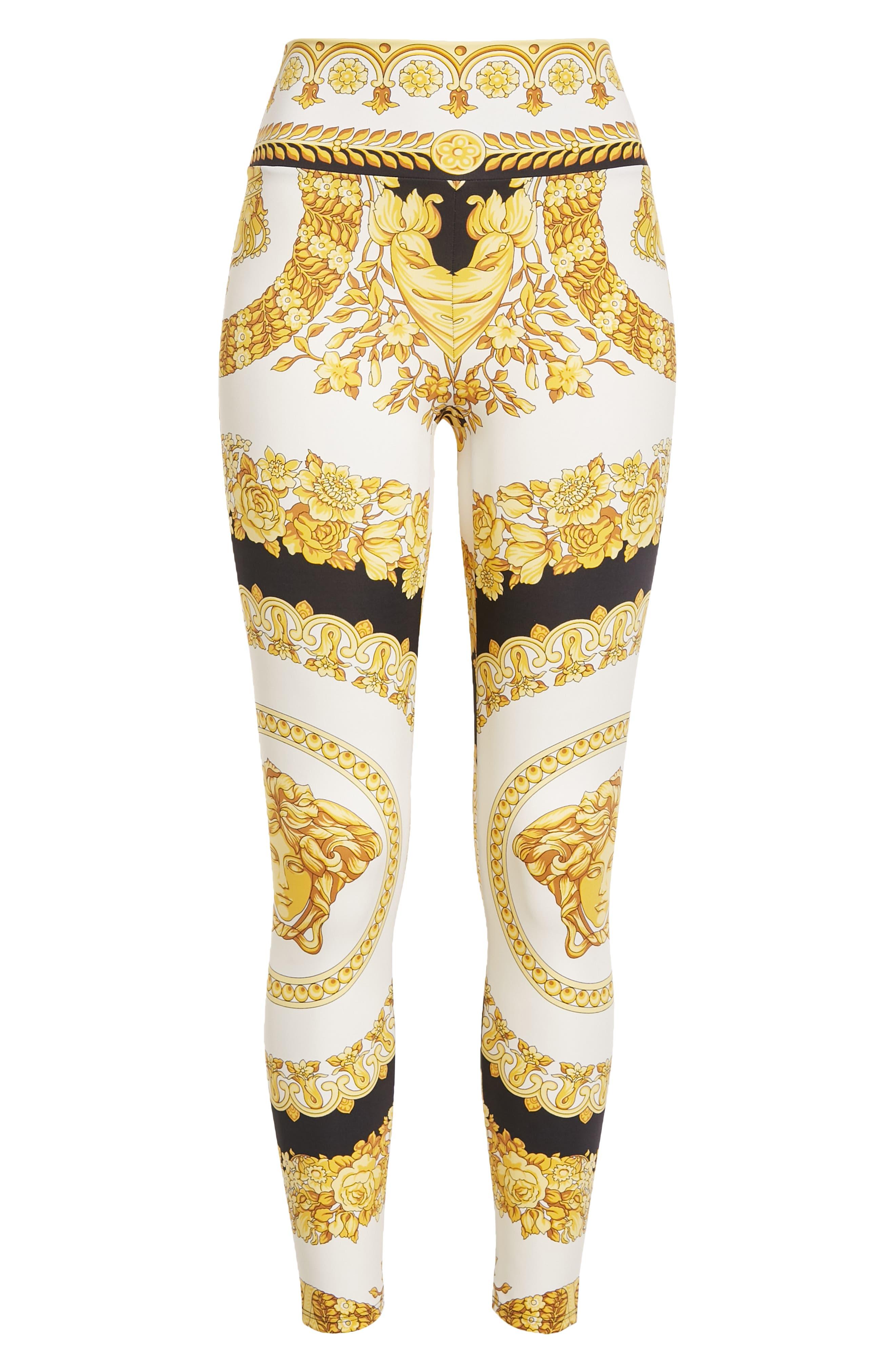 versace medusa leggings
