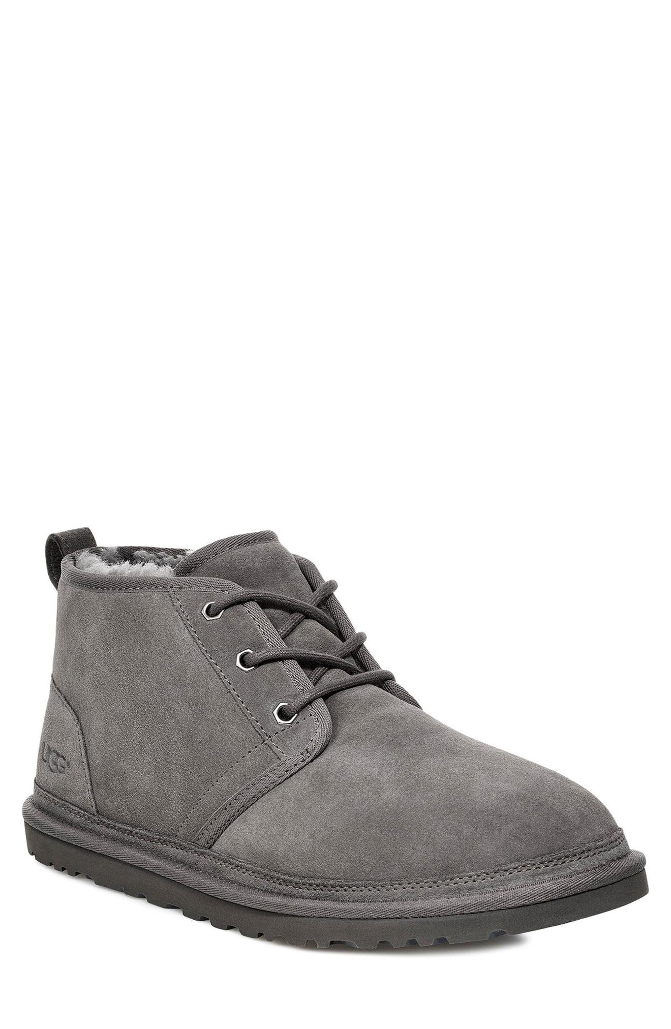 ugg neumel charcoal suede
