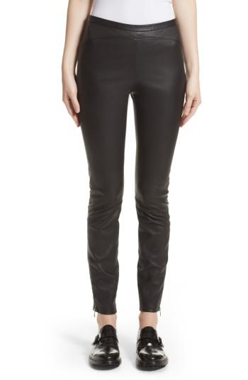 belstaff leather pants
