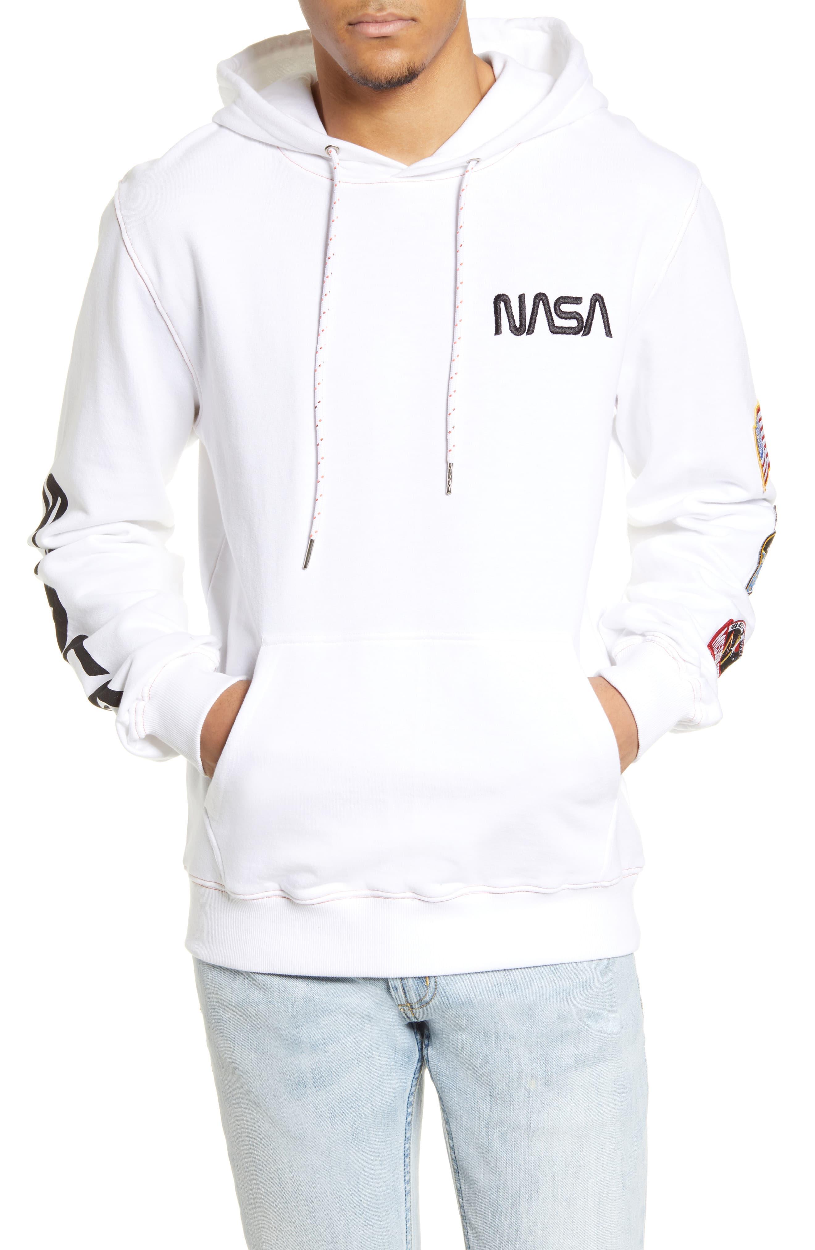 nasa hooded sweatshirt
