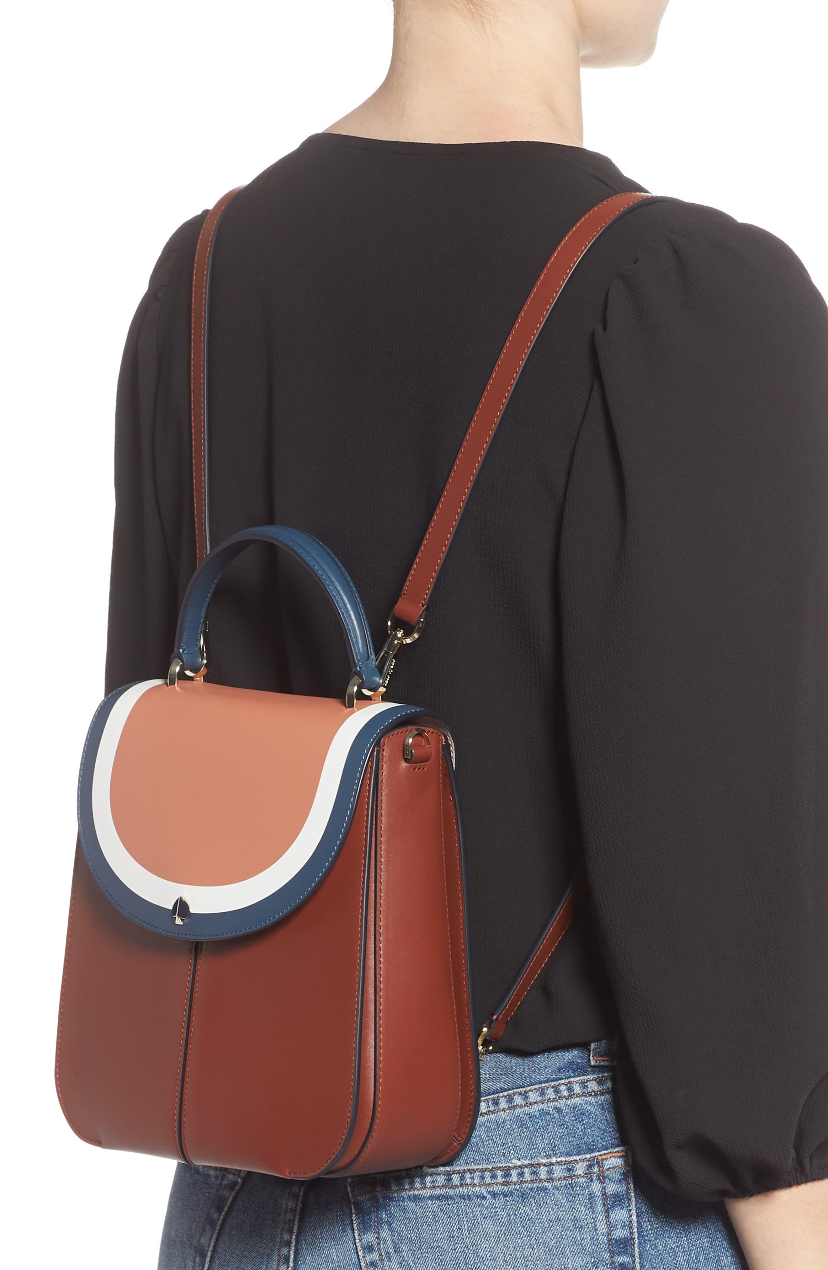 kate spade andi stripe medium convertible backpack