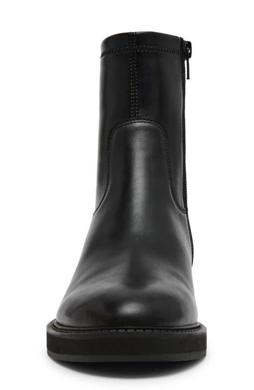 Steve Madden 人気 LAZIO アンクルブーティ LAZIO Black Leather Ankle Bootie | Women's Booties – Steve