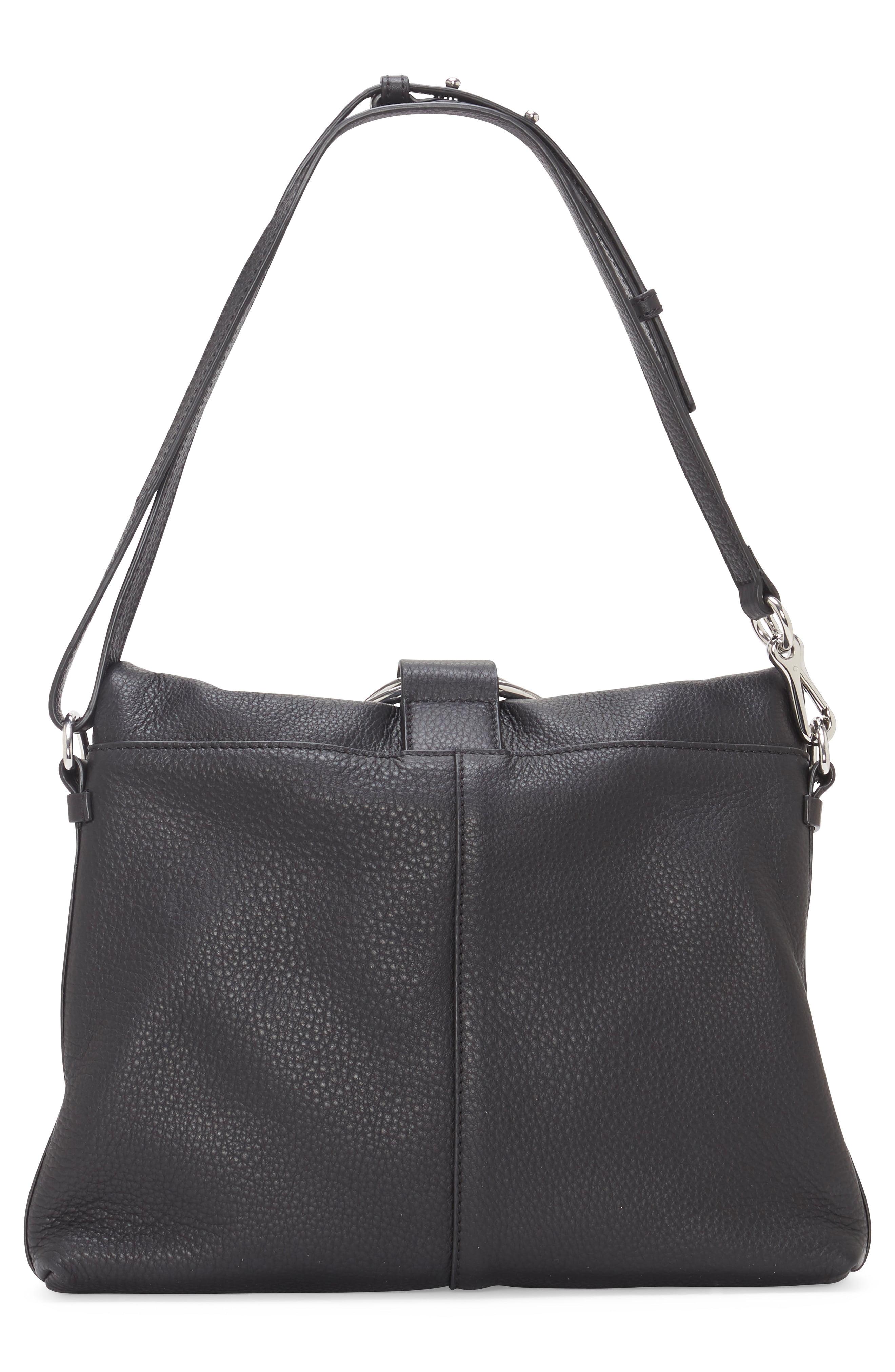 Vince Camuto Kimi Large Leather Crossbody Bag in Nero (Black) - Lyst