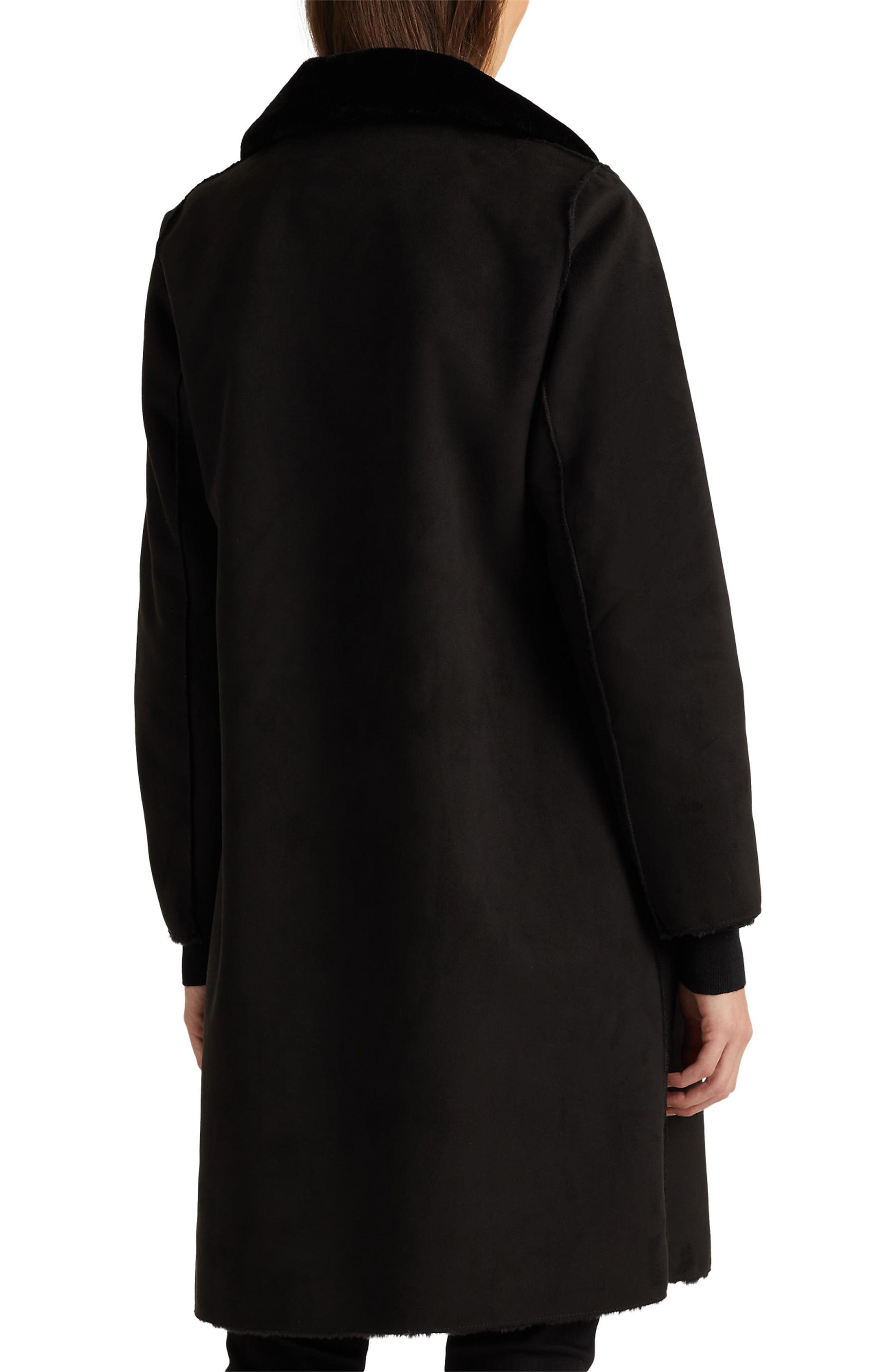 ralph lauren shearling coat