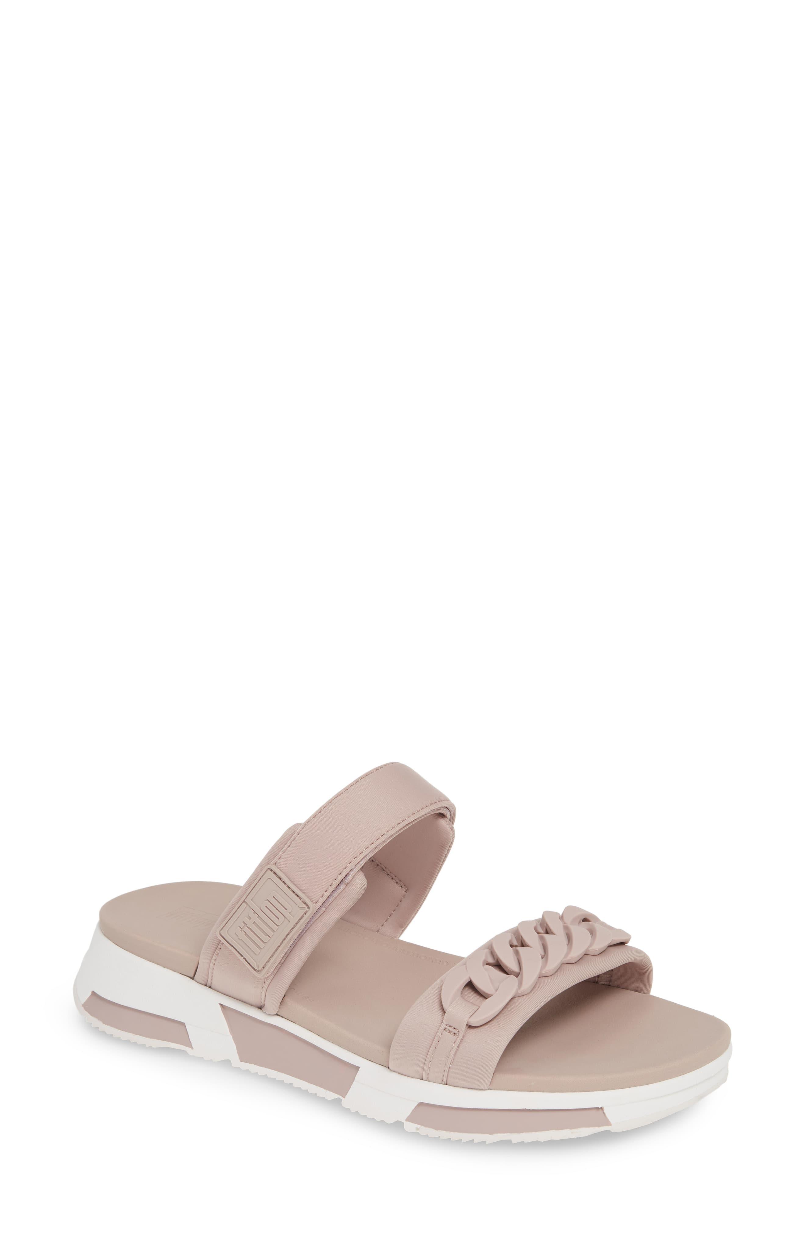 Fitflop Rubber Heda Chain Slide Sandal - Lyst