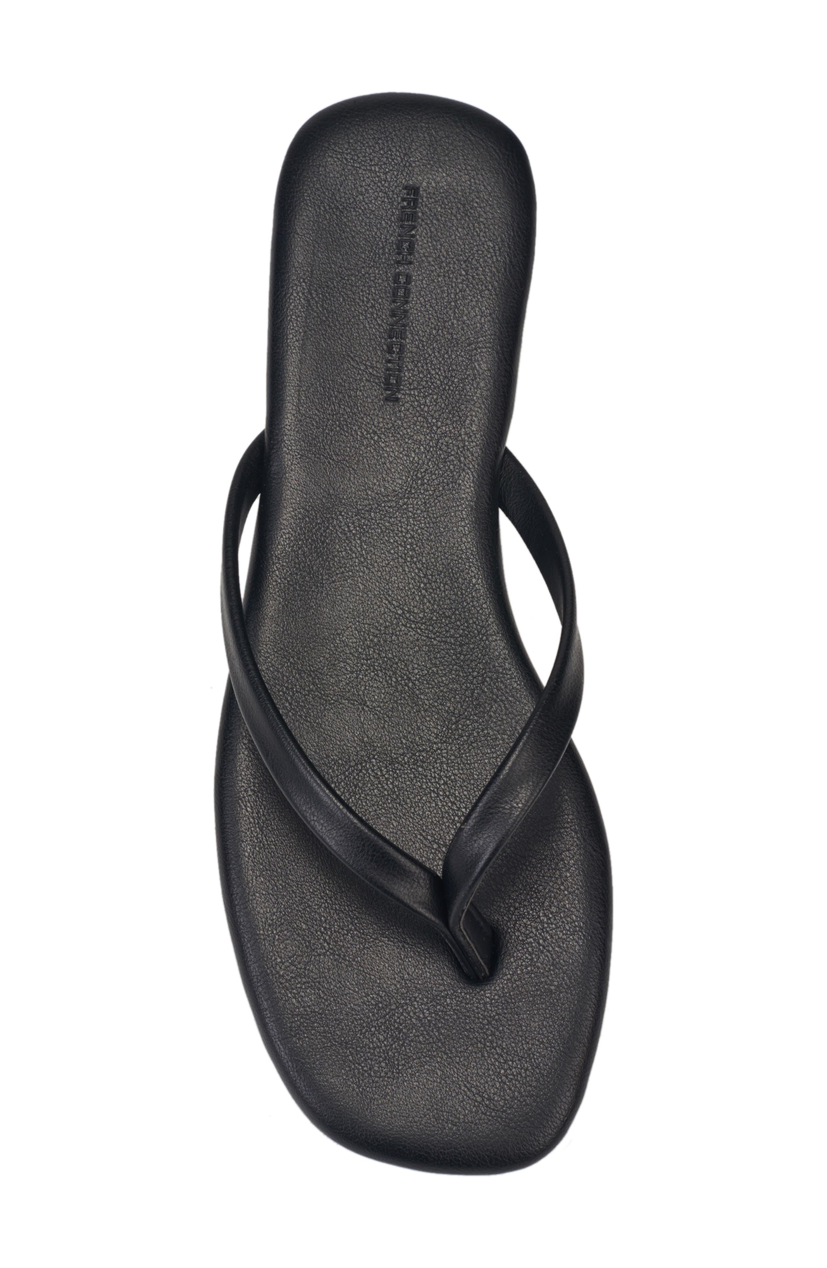 French connection womens flip flops 2025