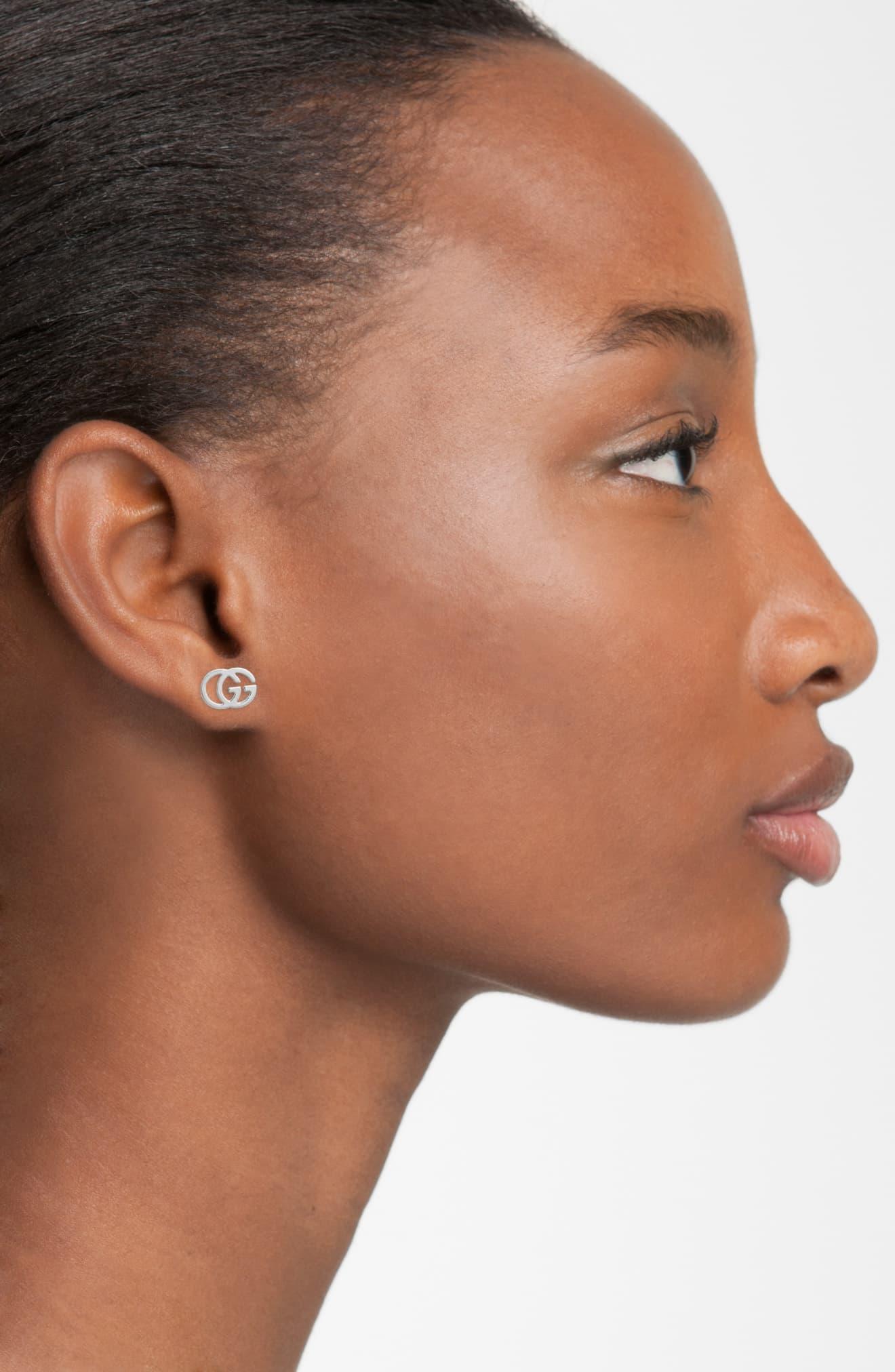 gucci earrings double g