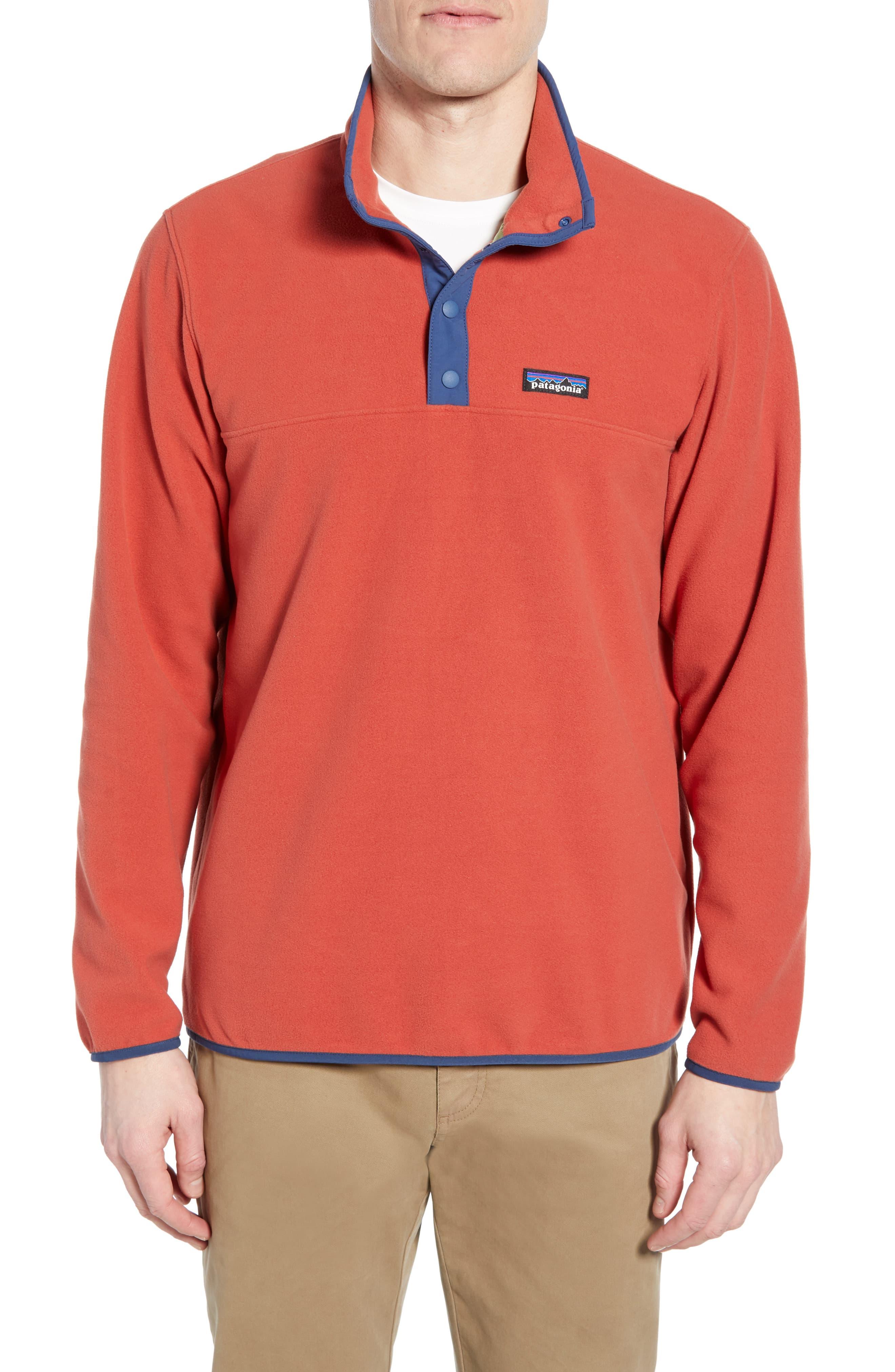 orange tech fleece bottoms