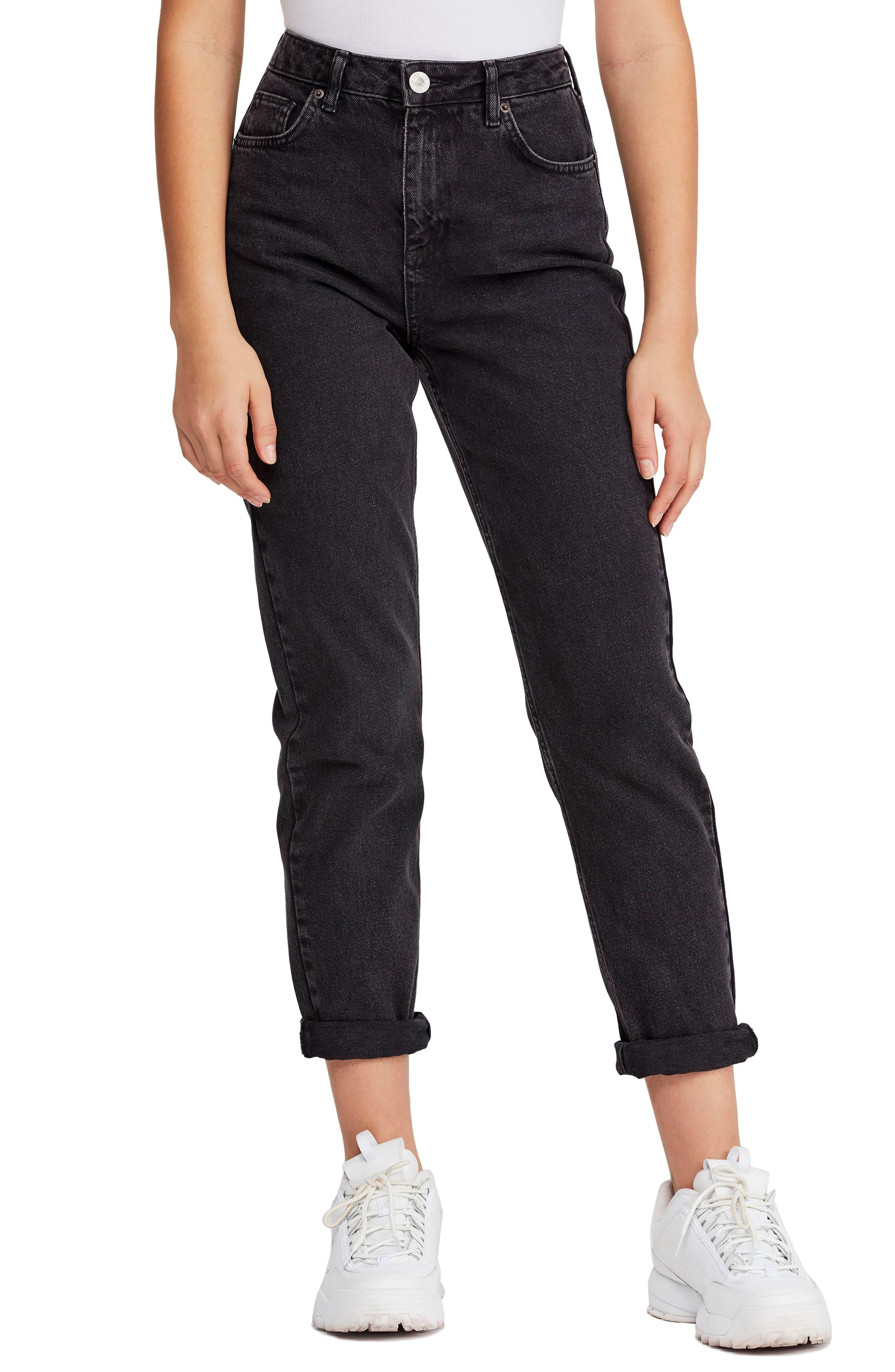 BDG Denim Urban Outfitters Mom Jeans in Carbon (Black) - Lyst