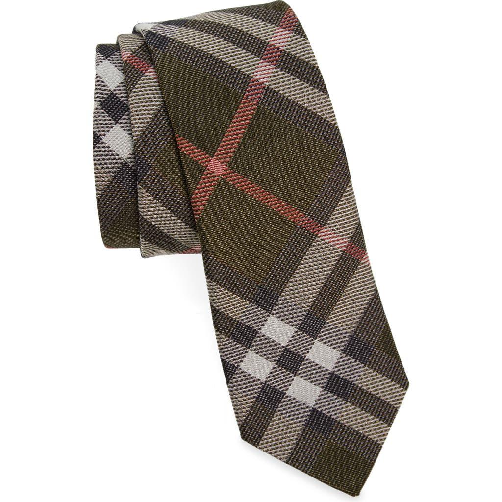 Manston check silk tie hotsell