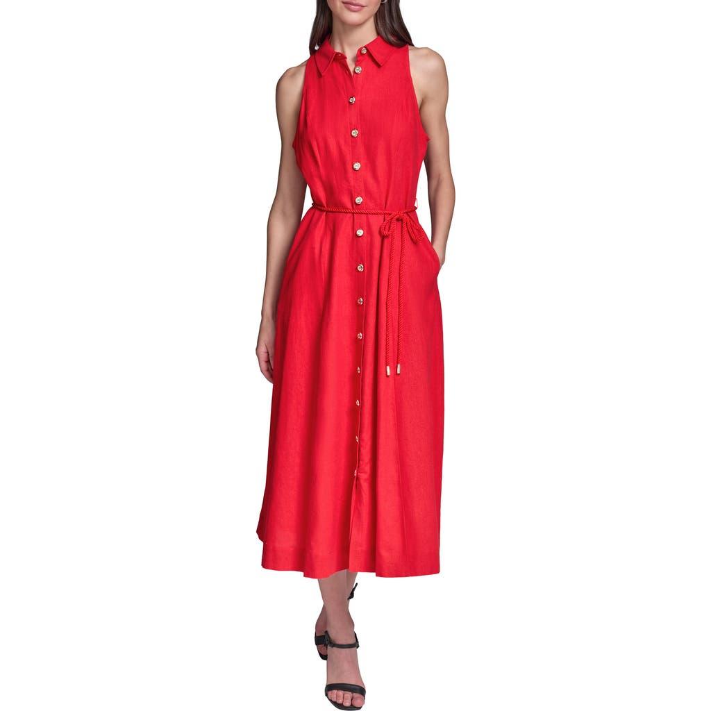 fitted lace wedding dress summer red tunic linen dress with pockets 1784 – Xiaolizi