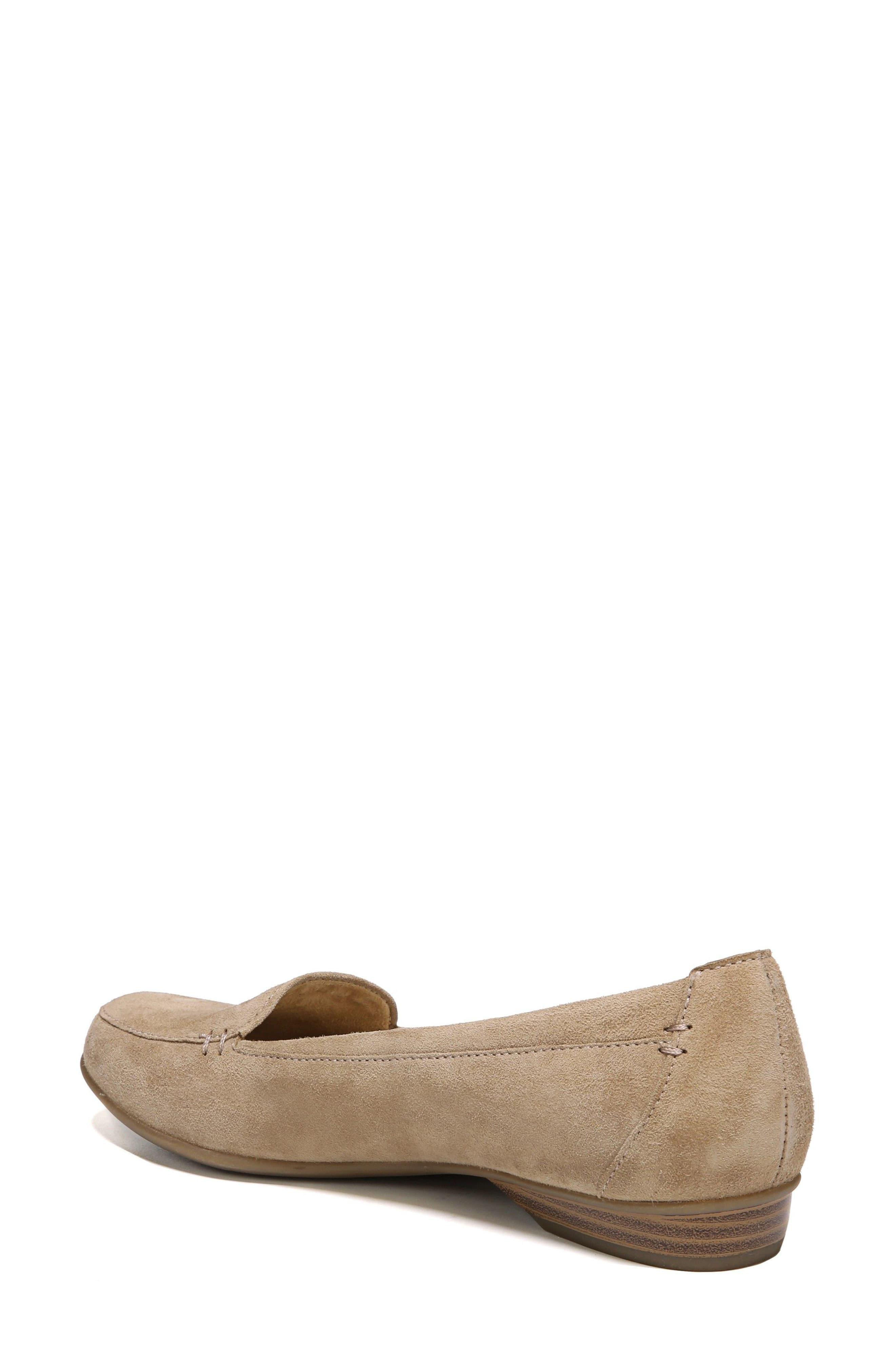 Naturalizer Leather Saban Flats in Oatmeal Suede (Natural) - Save 57% ...