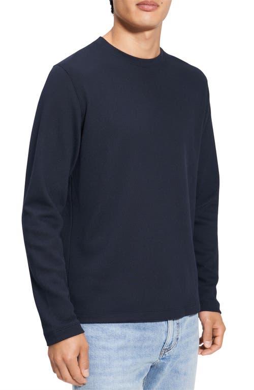 Theory｜ (Studio Jacquard Delroy Long Sleeve Tee (O12945 Theory Delroy Studio Long Sleeve T-Shirt in Blue for Men | Lyst
