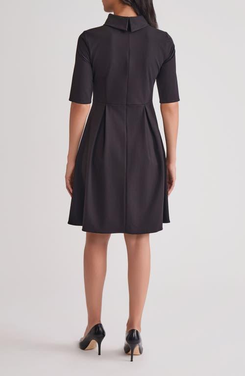 misook pleated stretch ponte dress Misook Luxestretch Ponte Sheath Knee-Length Dress
