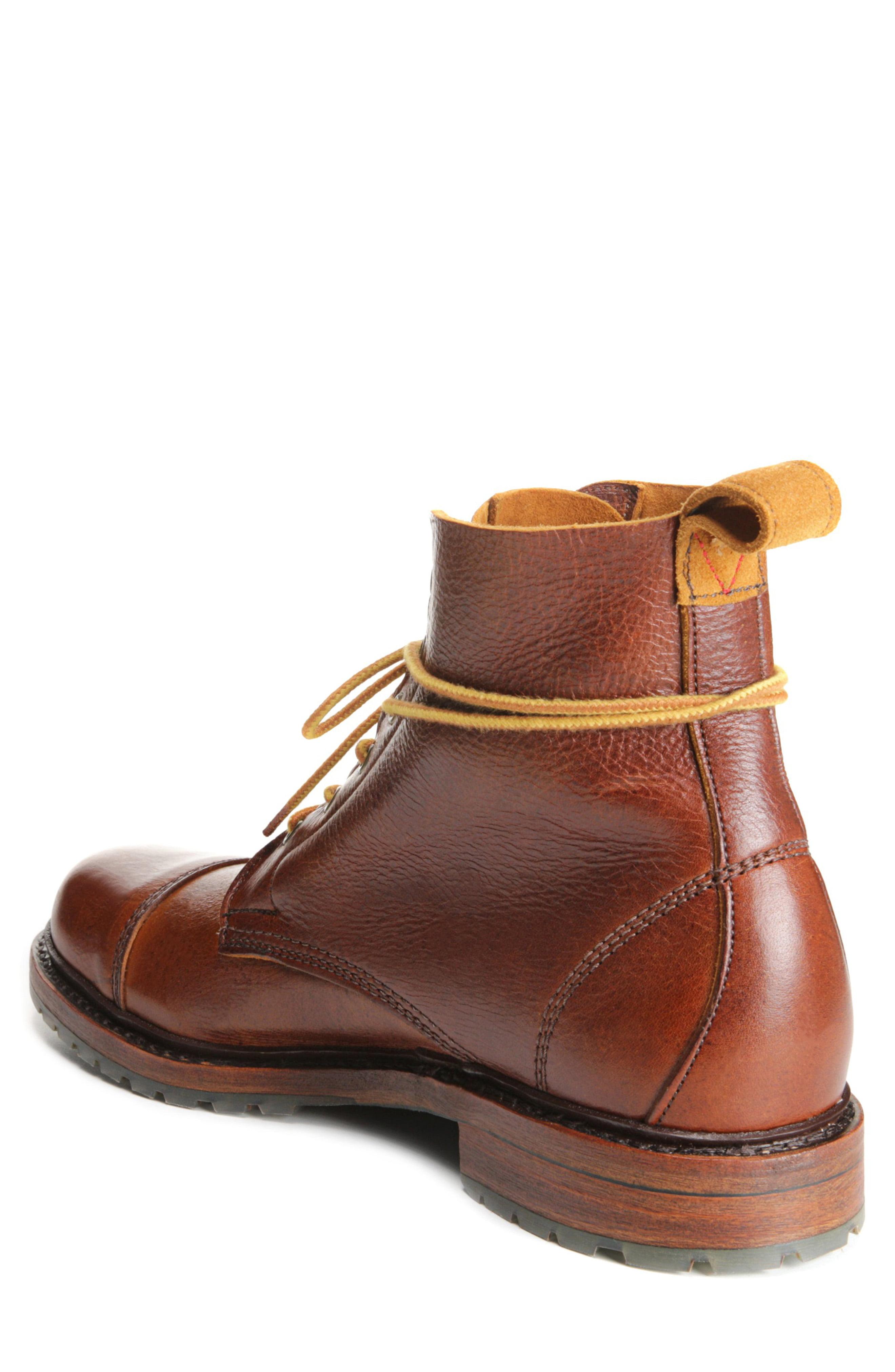 normandy cap toe boot