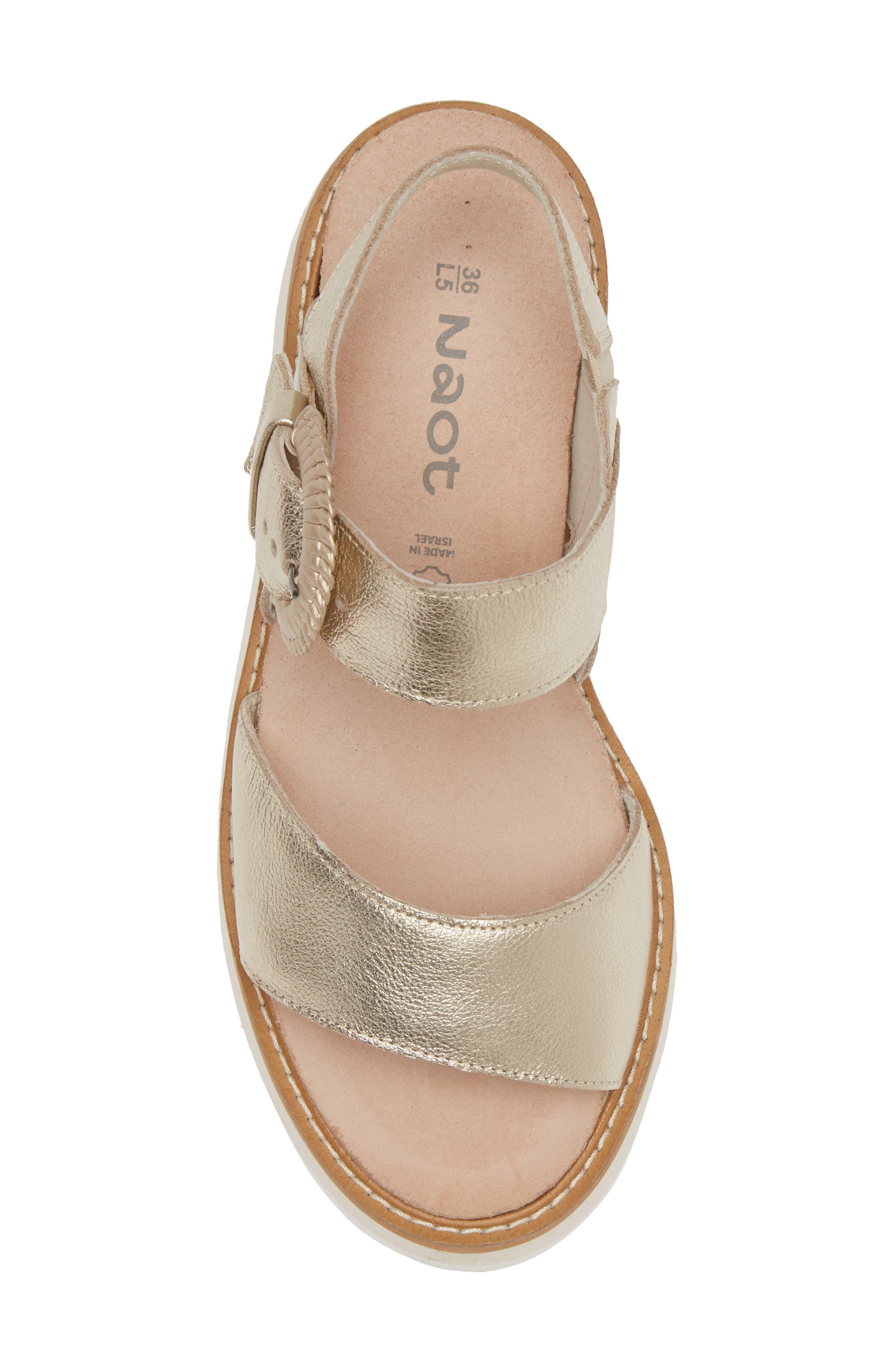 Naot Crepe Platform Sandal in Natural Lyst