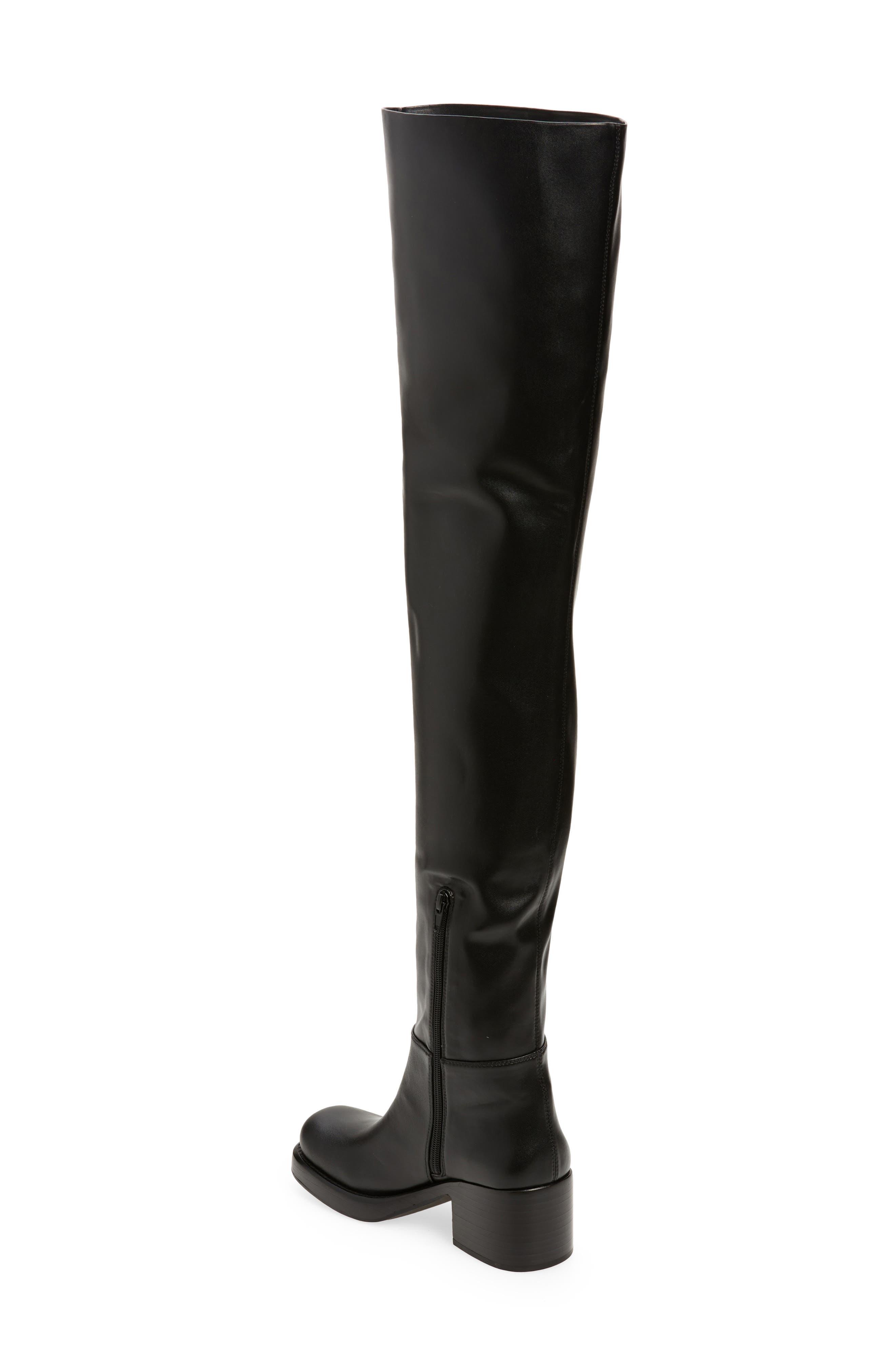 Jeffrey campbell backstage thigh high cheap boots