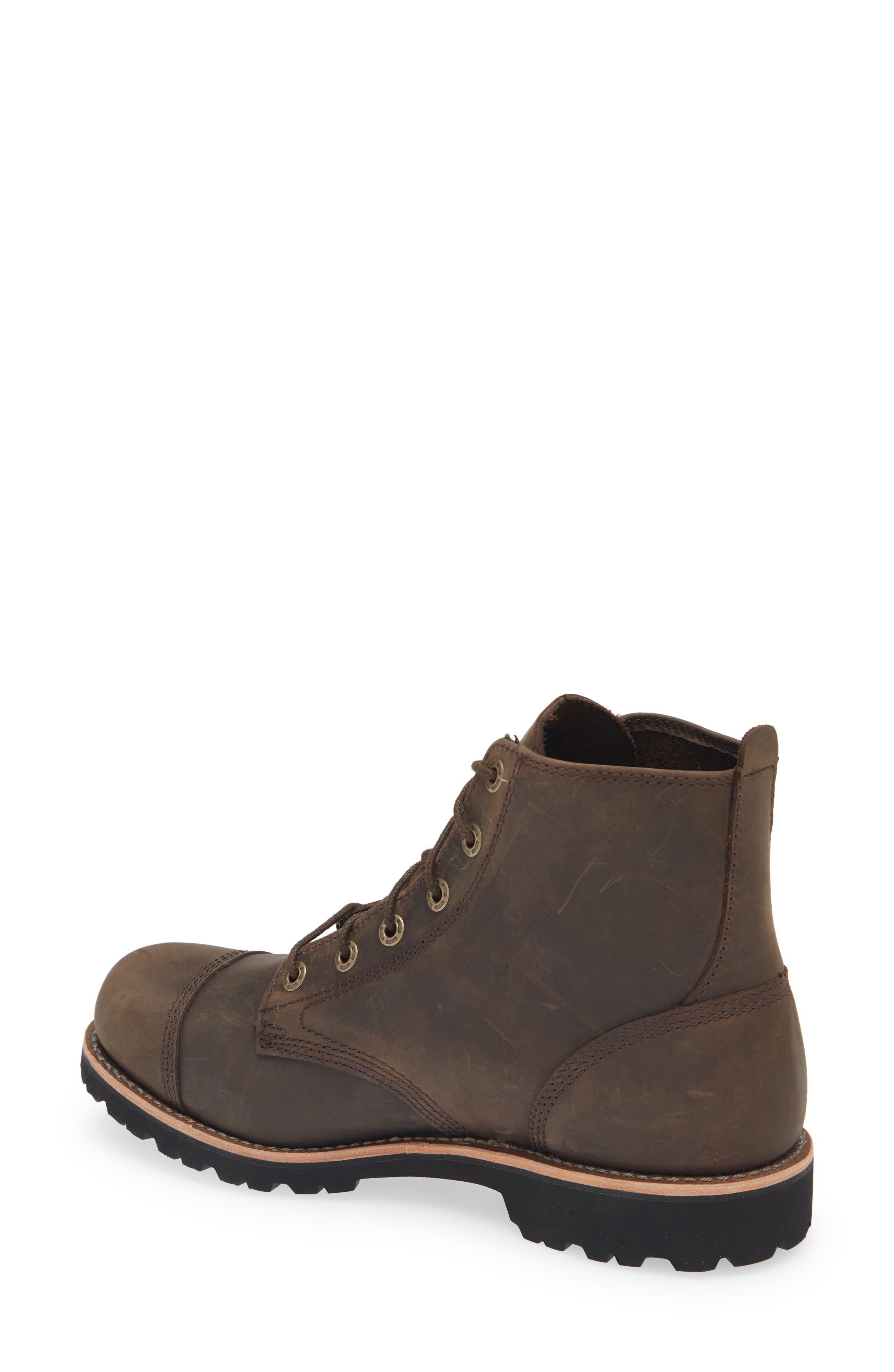 Cap Toe Waterproof Boot 