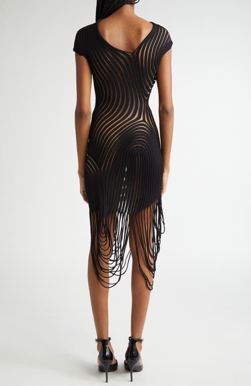 FERRAGAMO★素敵！Fringe Virgin Wool Dress FERRAGAMO☆素敵！Fringe Virgin Wool Dress