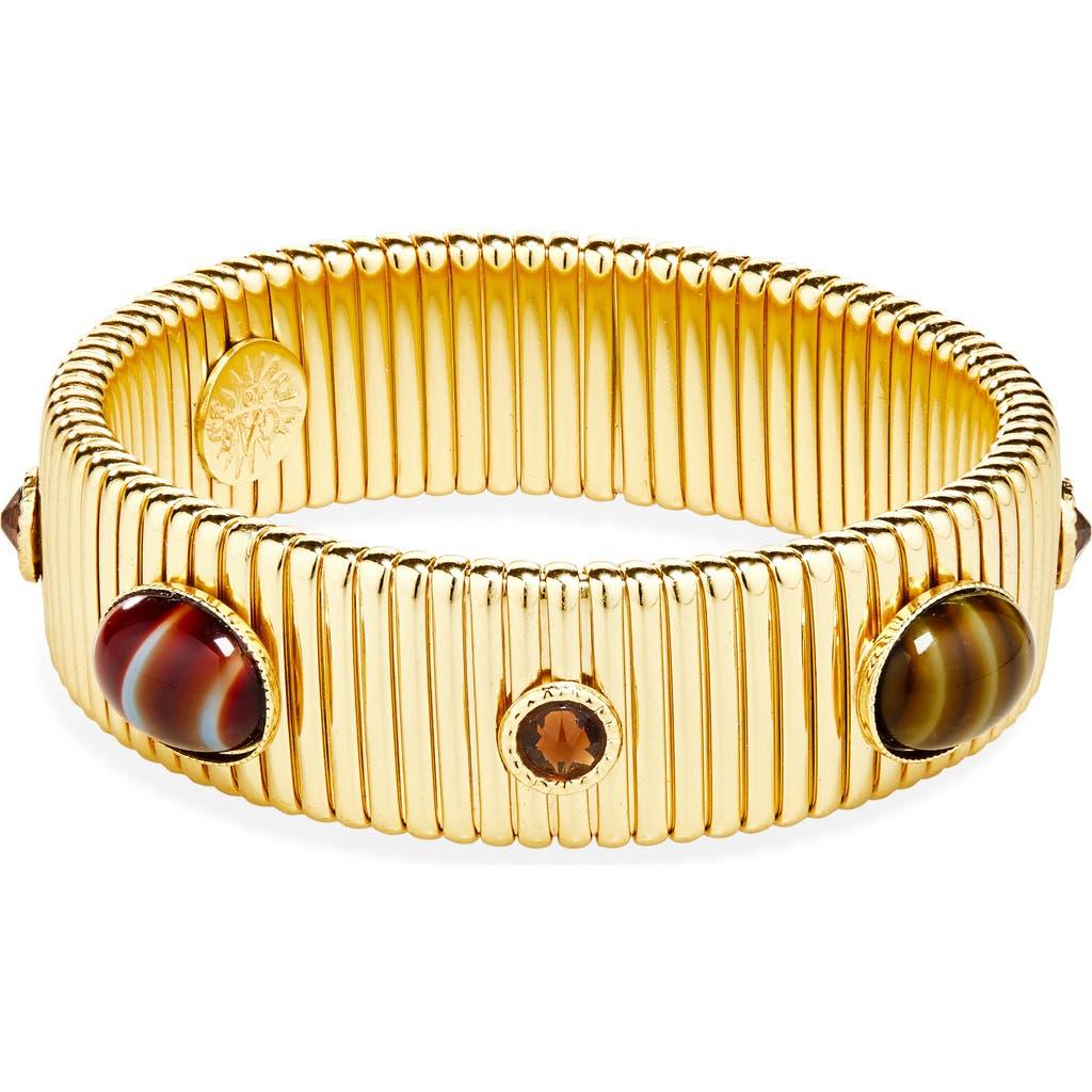 Bracelet Jonc Gas Bijoux 'Manzana' - Plaqué Or Jaune - Neuf Sans Emballage