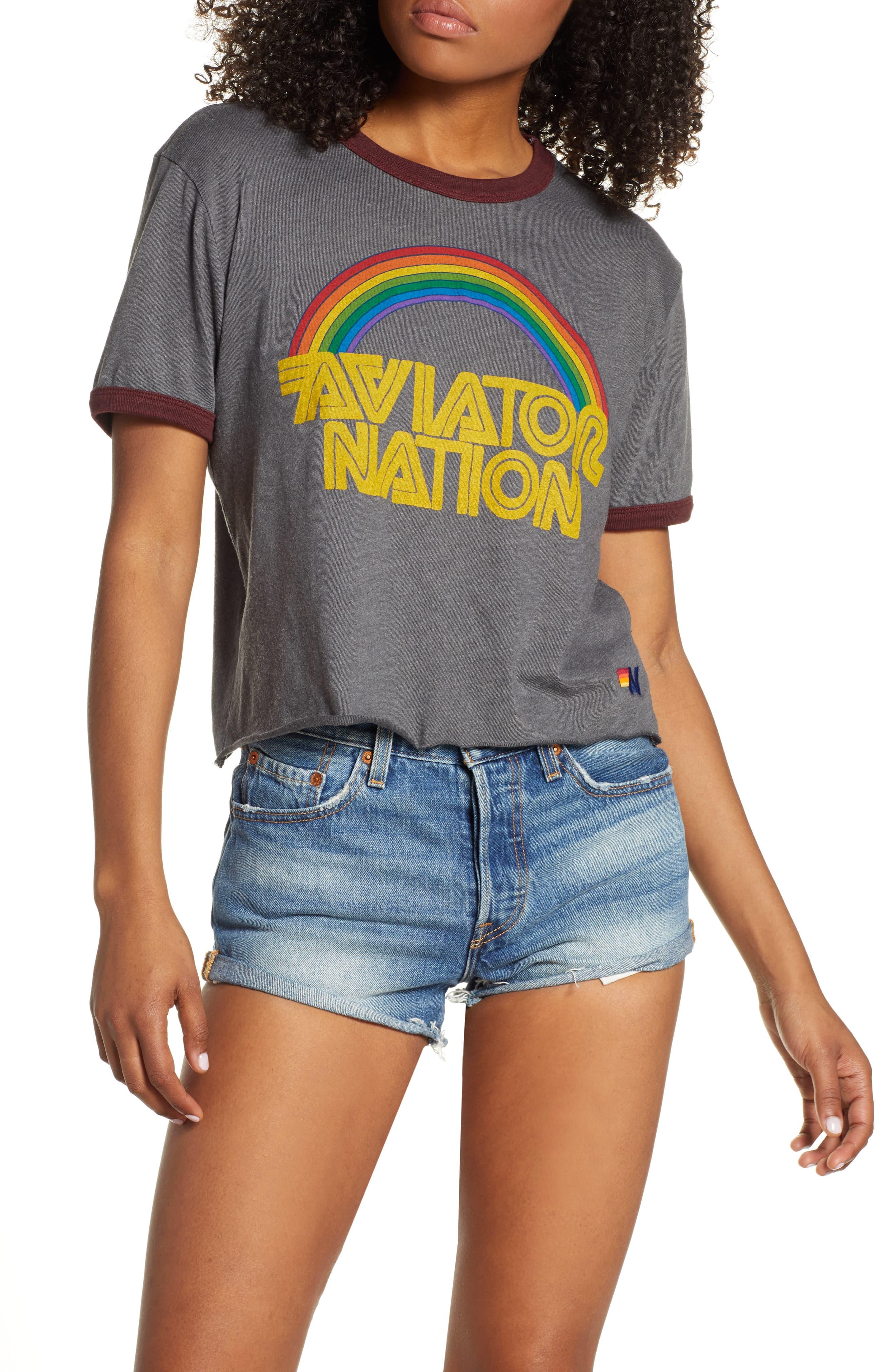 aviator nation kids tee