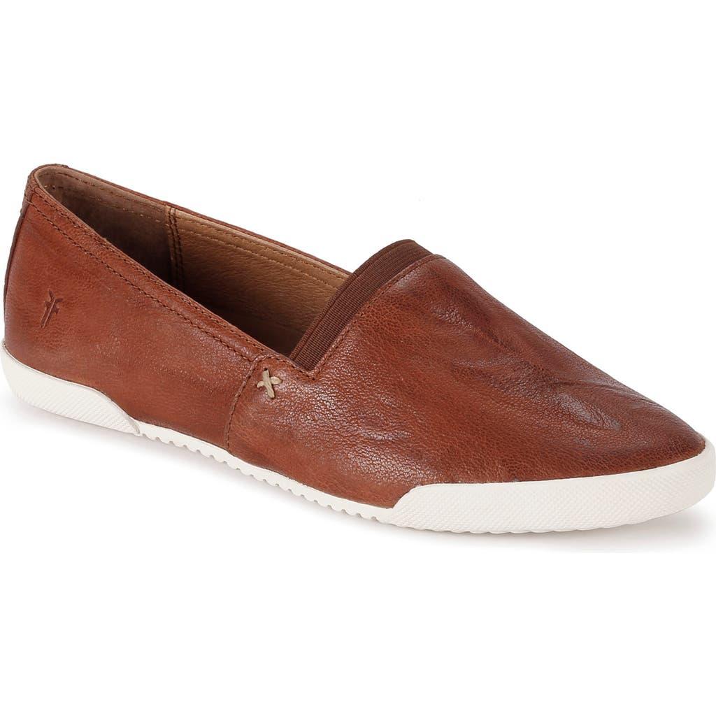 Frye Melanie Slip On Flat in Brown Lyst
