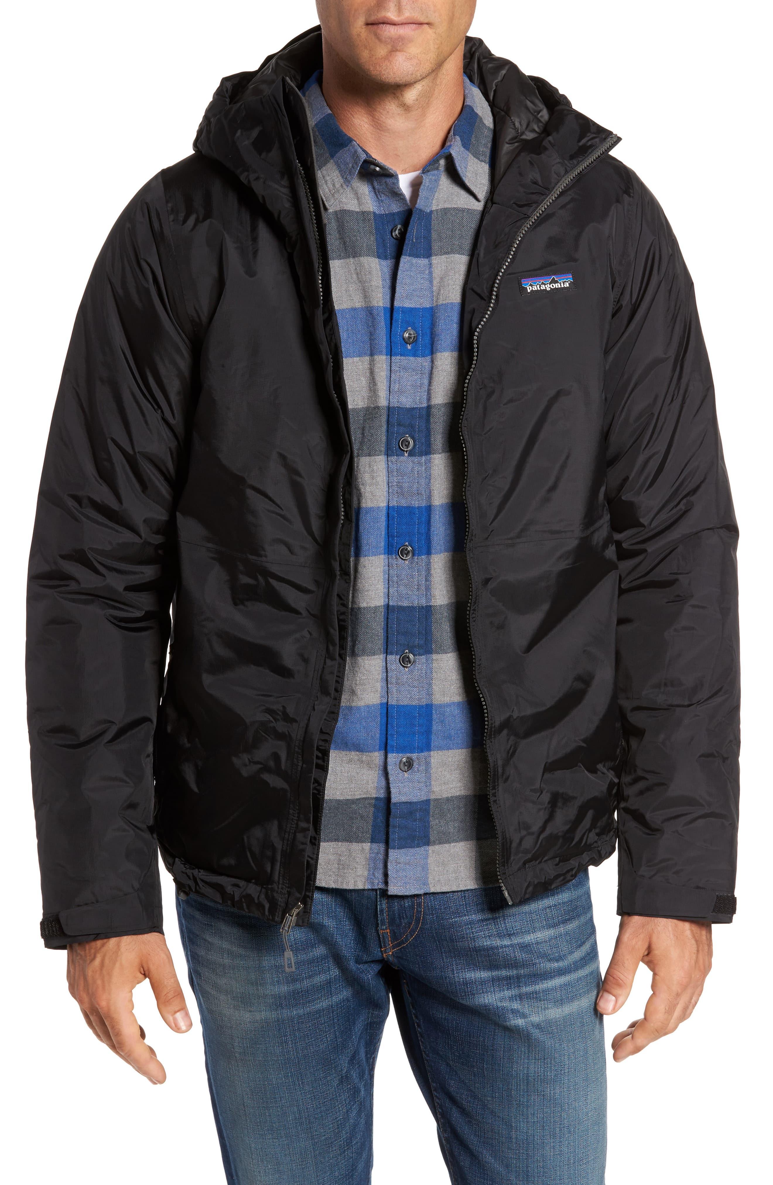 Patagonia Torrentshell H2no Packable Insulated Rain Jacket in Black for ...