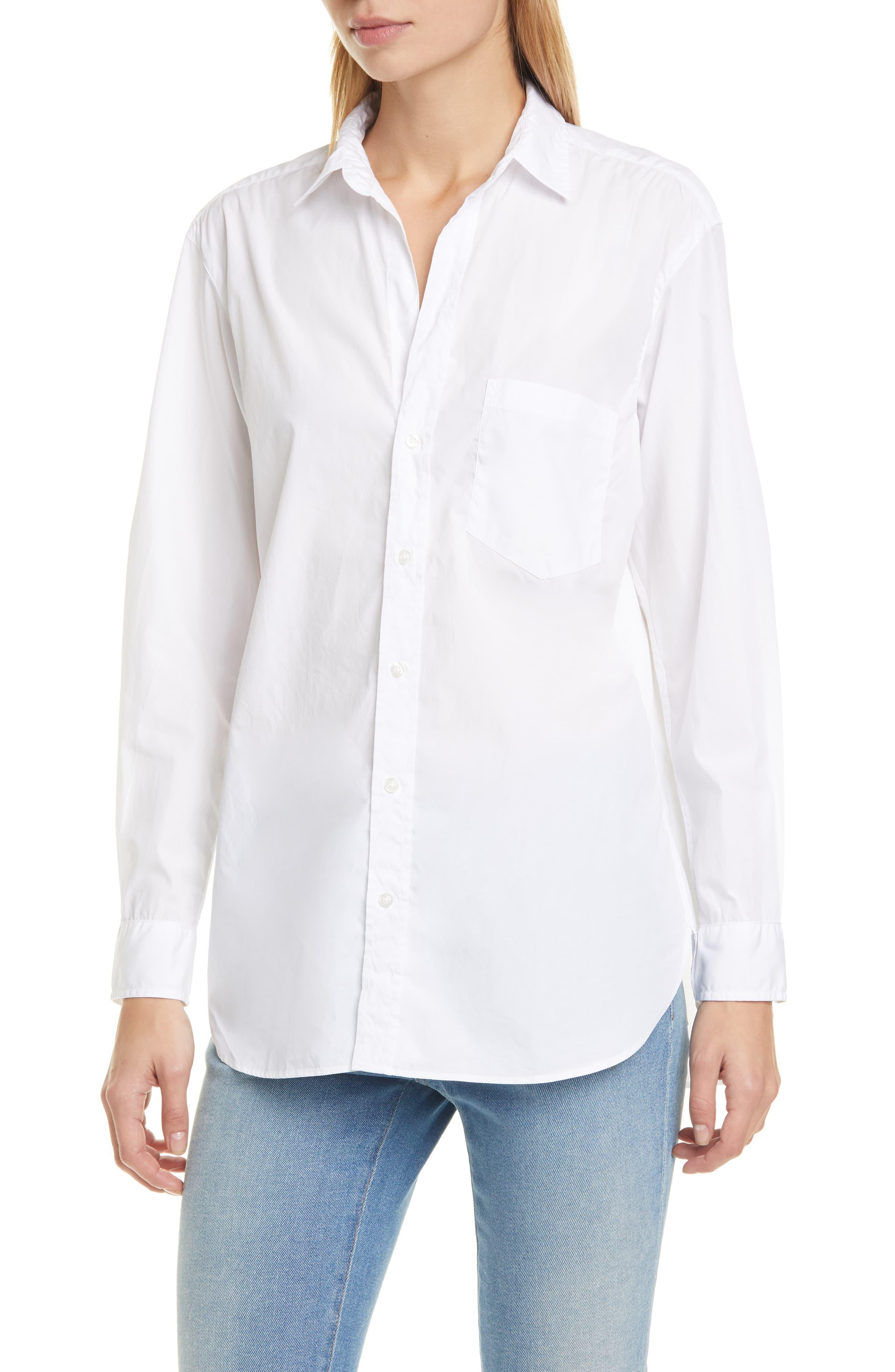 Frank & Eileen Joedy Superfine Cotton Button-up Shirt in White - Lyst