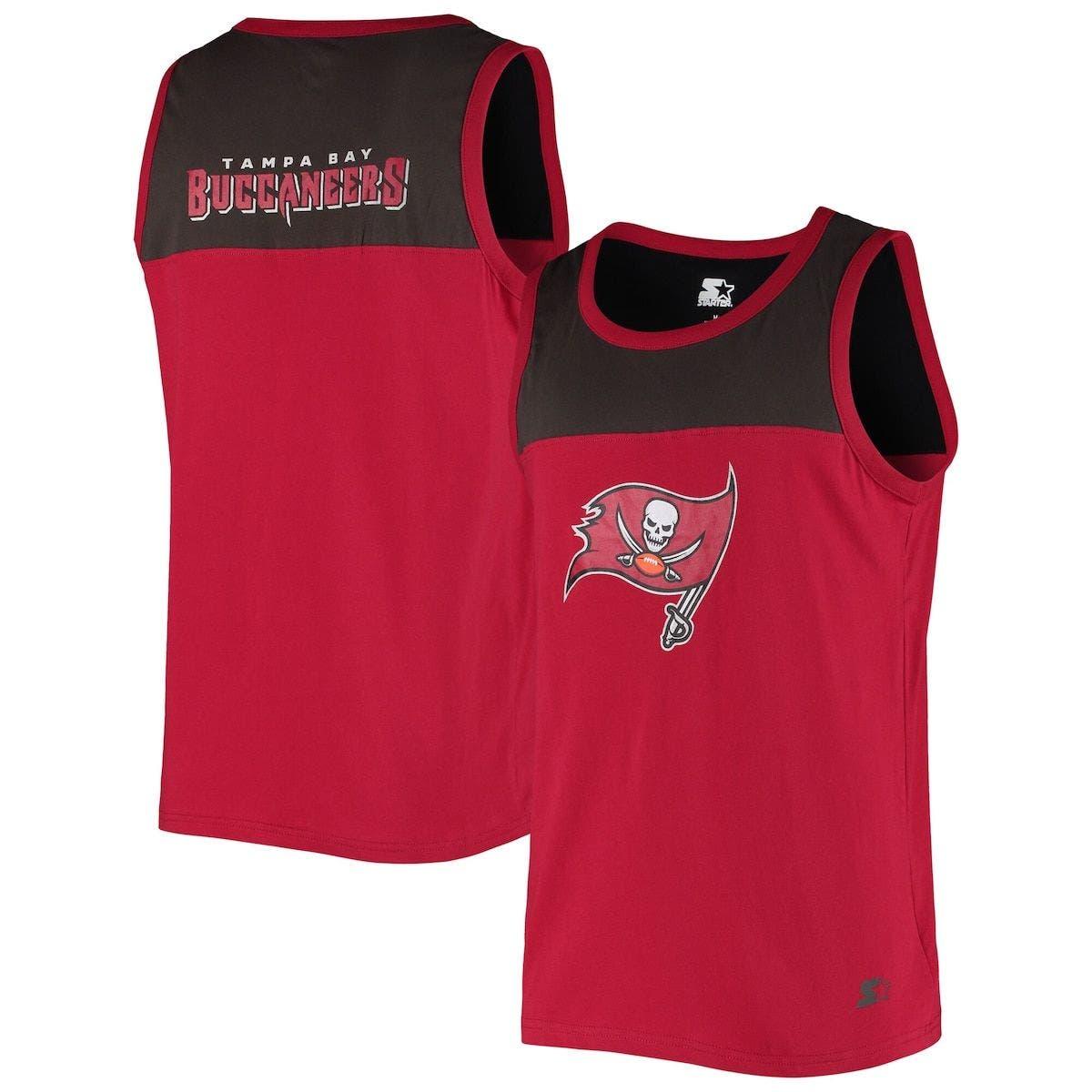 Men's Starter Gray/Red Tampa Bay Buccaneers Extreme Fireballer