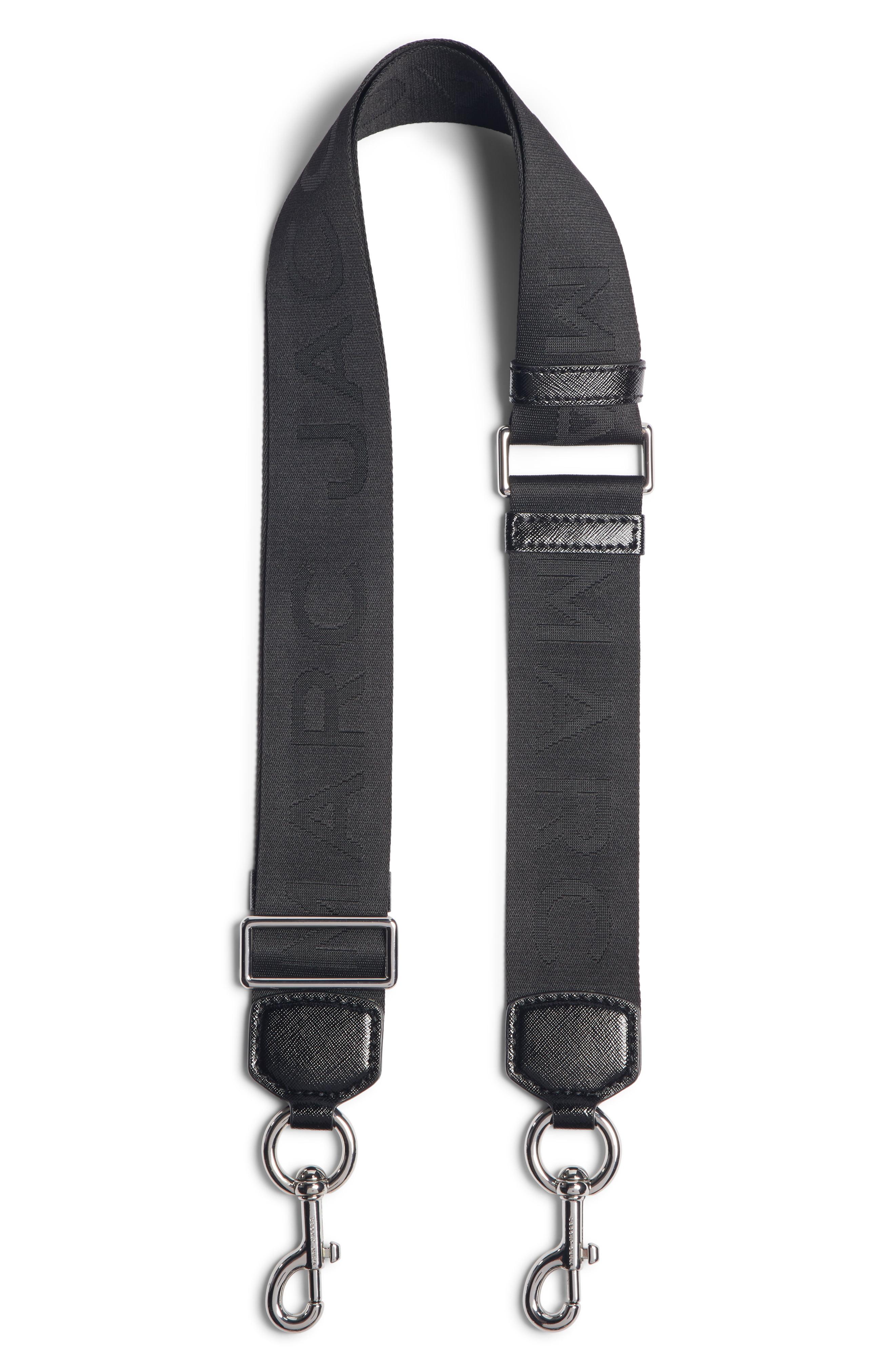 Lyst Marc Jacobs Logo Webbing Guitar Bag Strap in Black