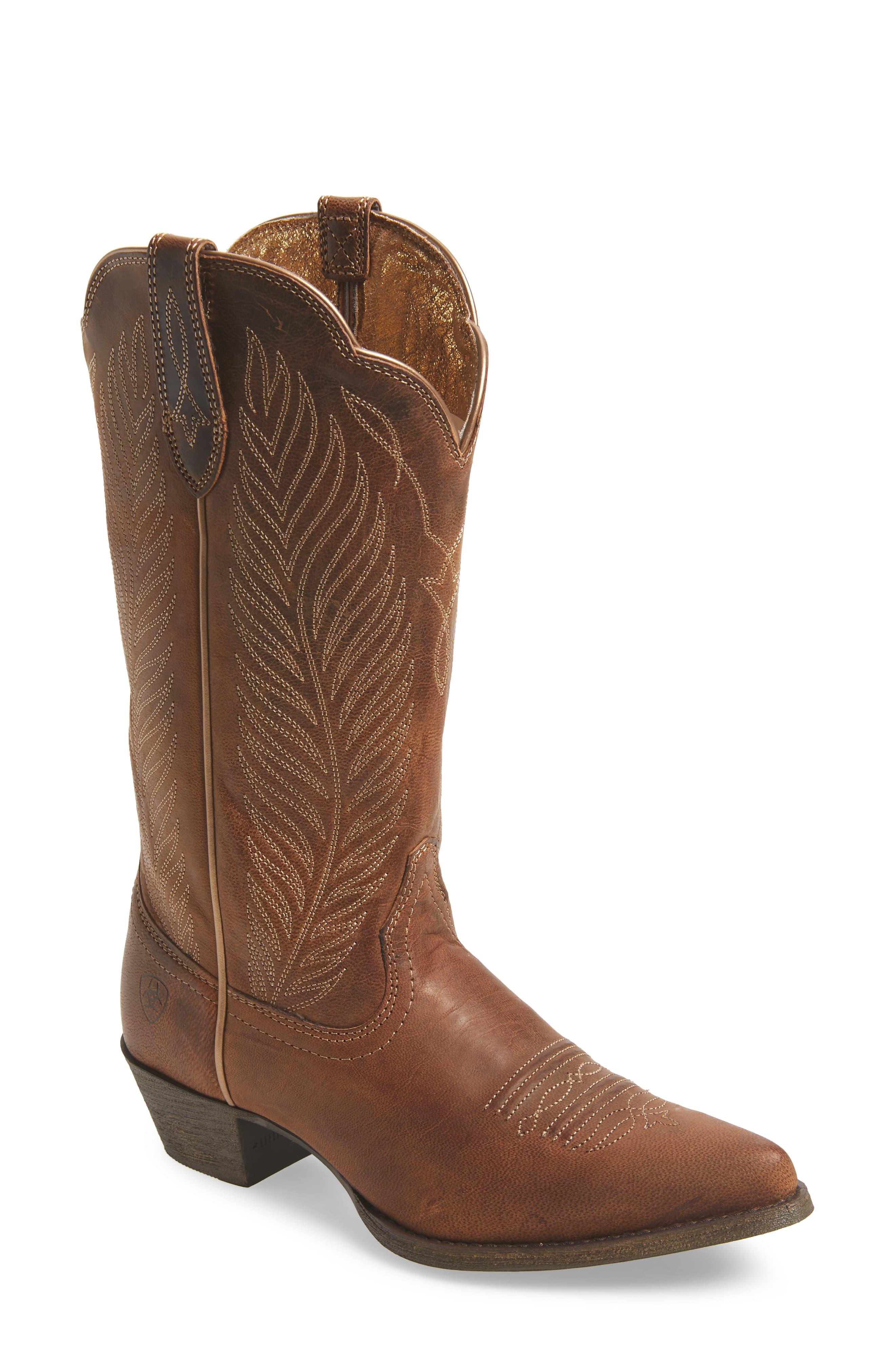 Pearl Details about   ARIAT Women's Round Up Johanna Western Boot  11