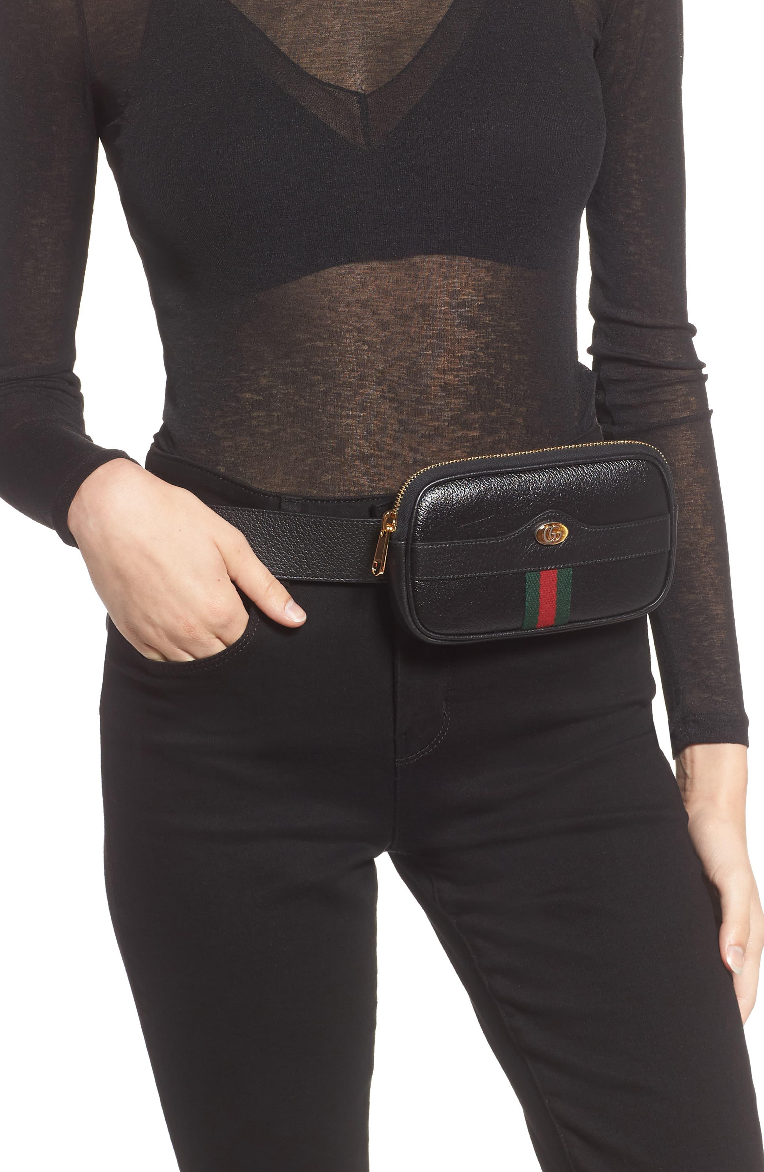 Gucci Iphone Belt Bag in Natural - Lyst