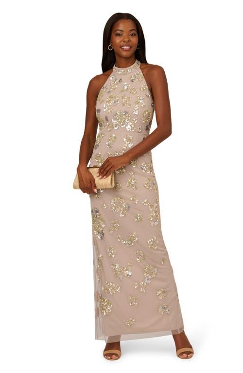Adrianna Papell Dillards Rose Gold Dress Shop Adrianna Papell Gold Sequin  Dress Free Shipping