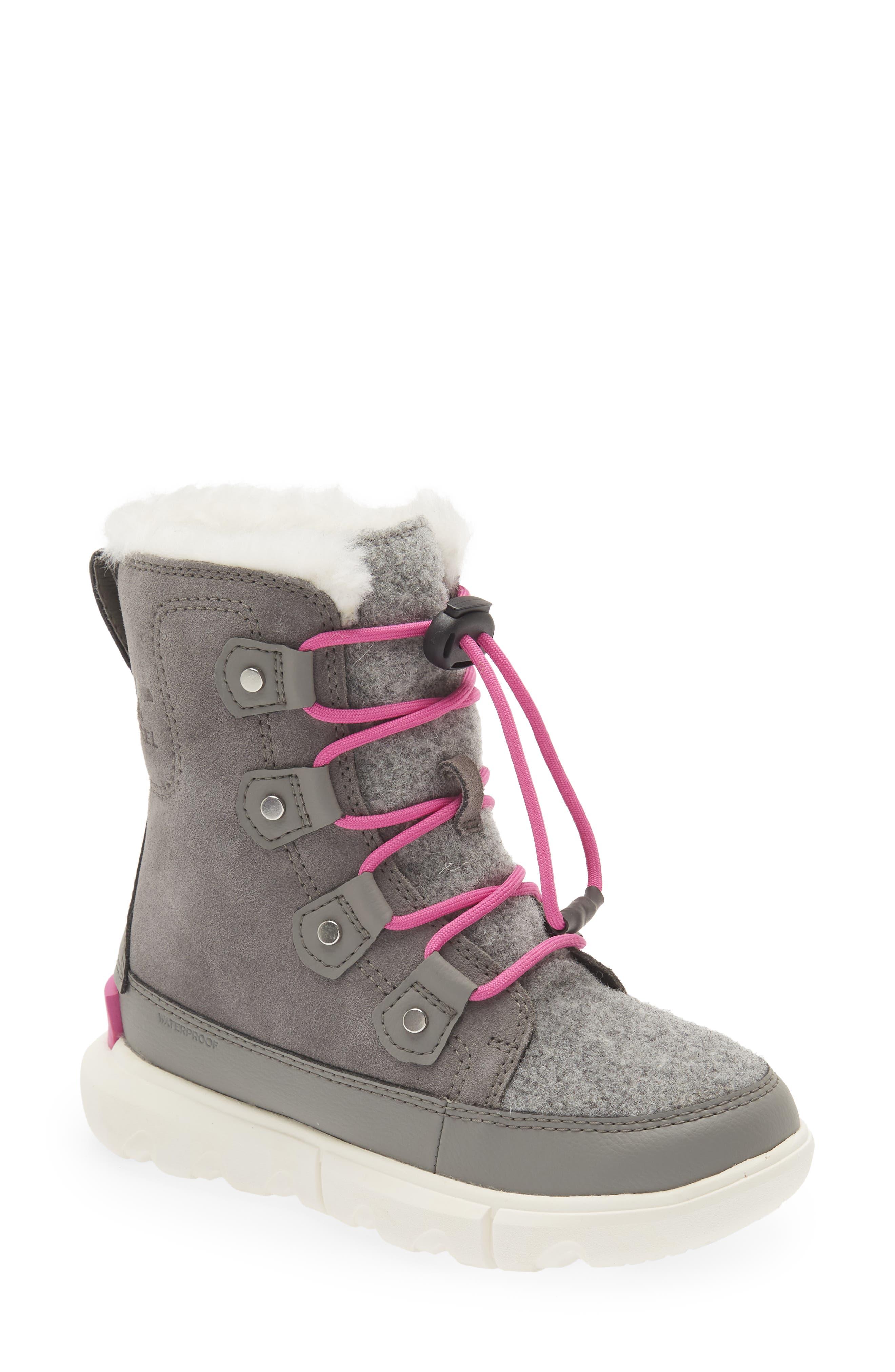sorel kids waterproof boots