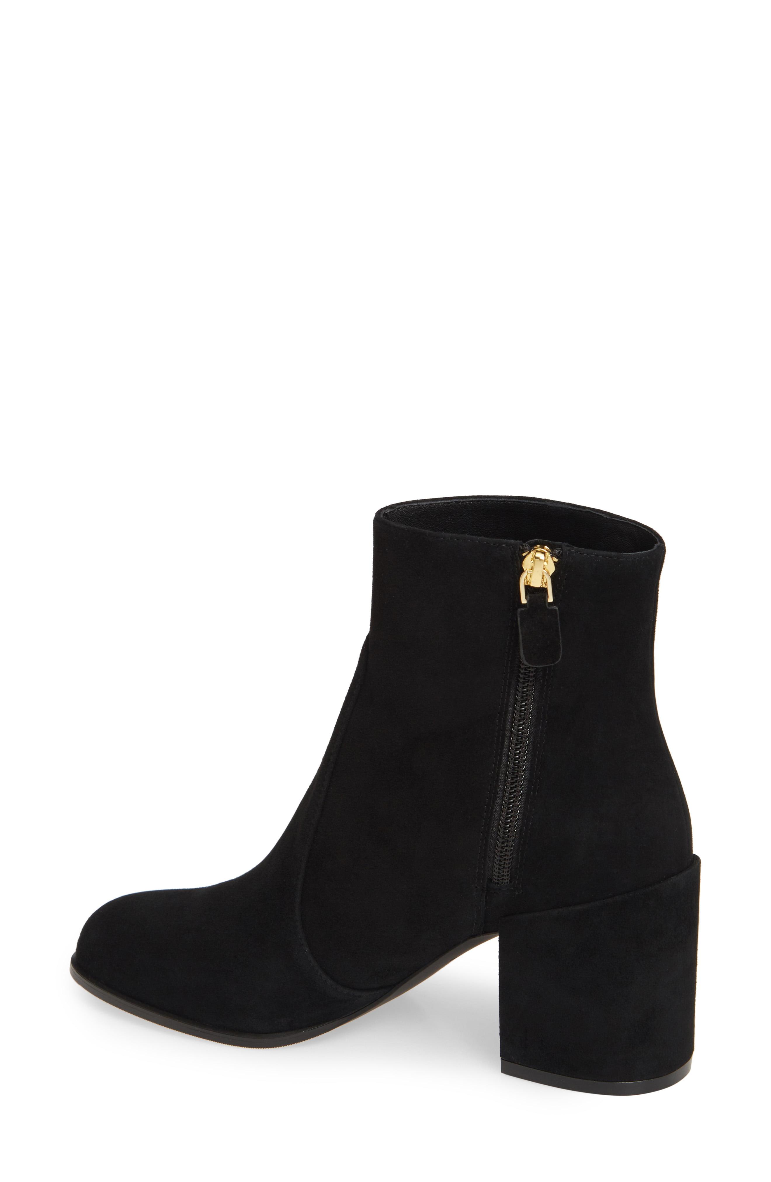 stuart weitzman block heel booties
