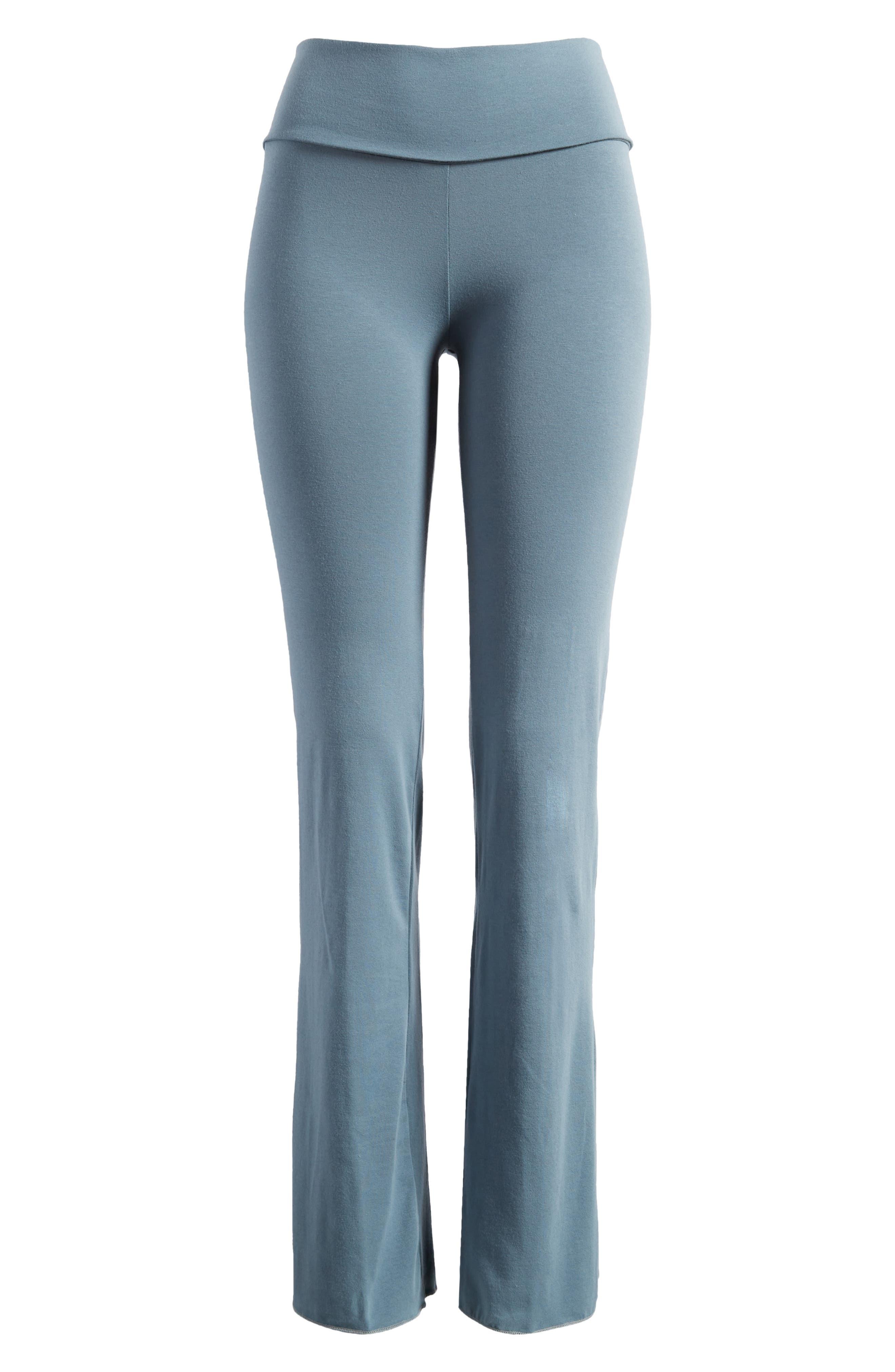 Skims Foldover Pants in Gray