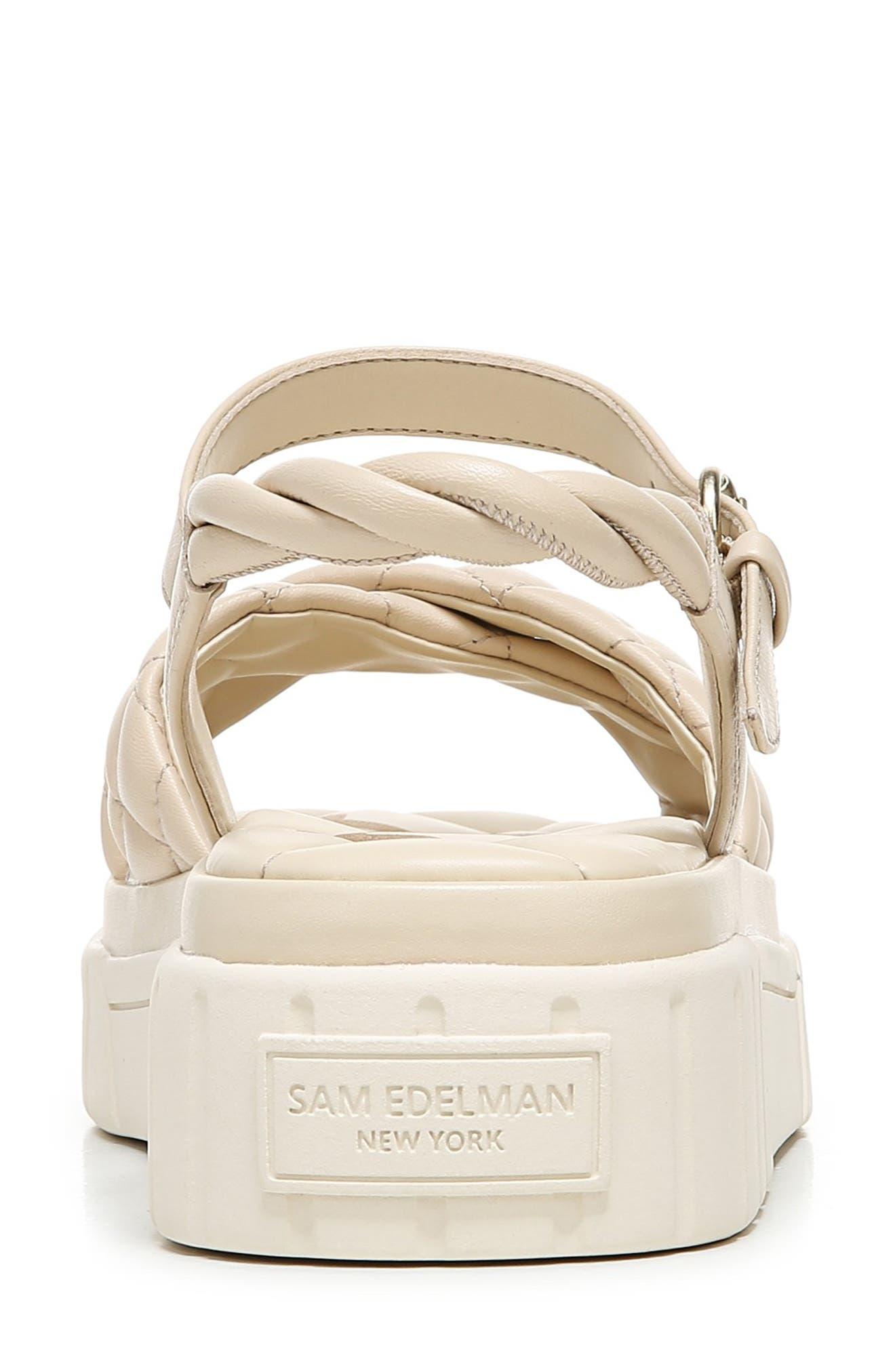 Sam Edelman Shoes, Gavril Black Quilted Sandals