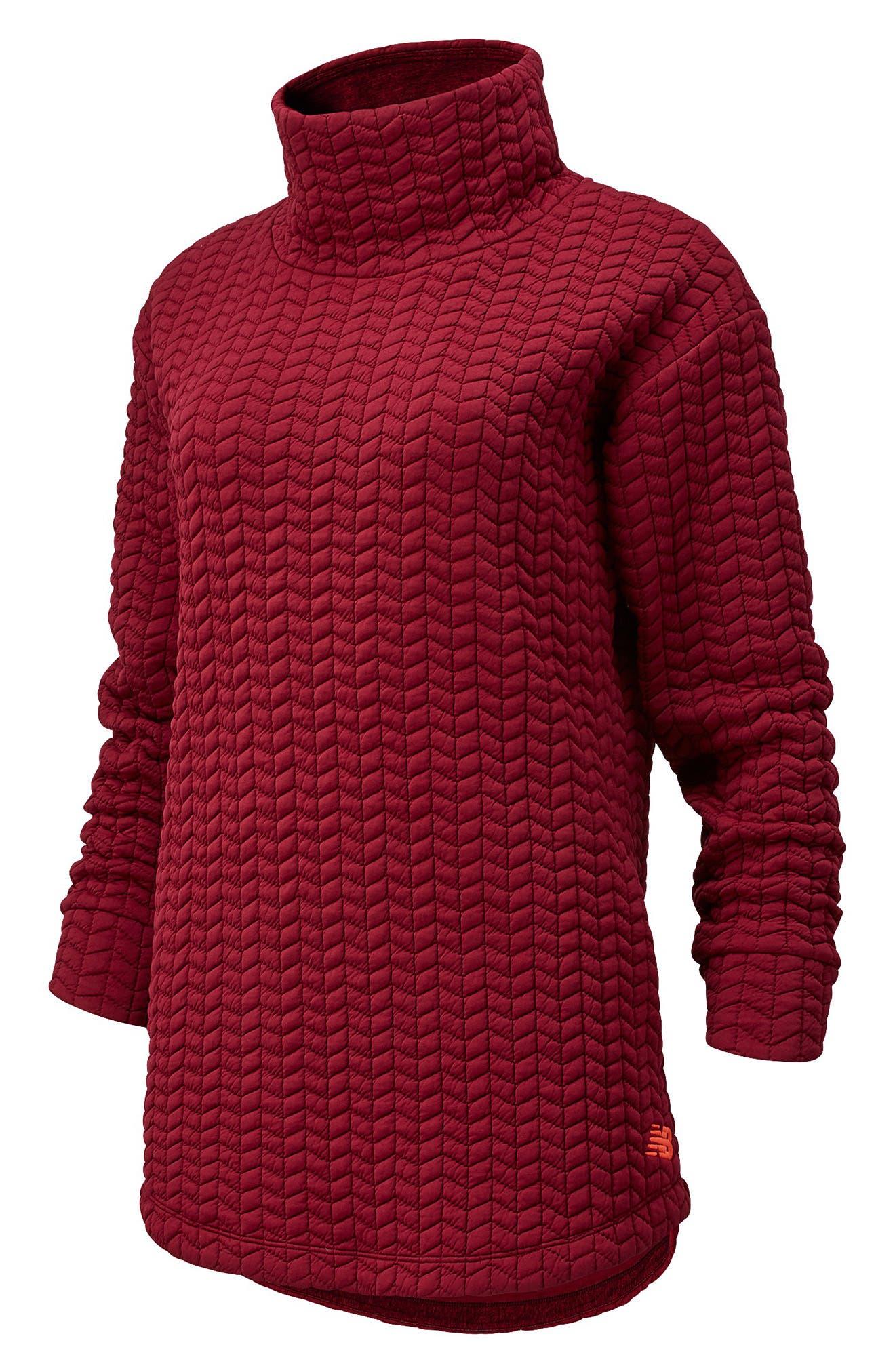 New balance women's best sale heat loft funnel pullover
