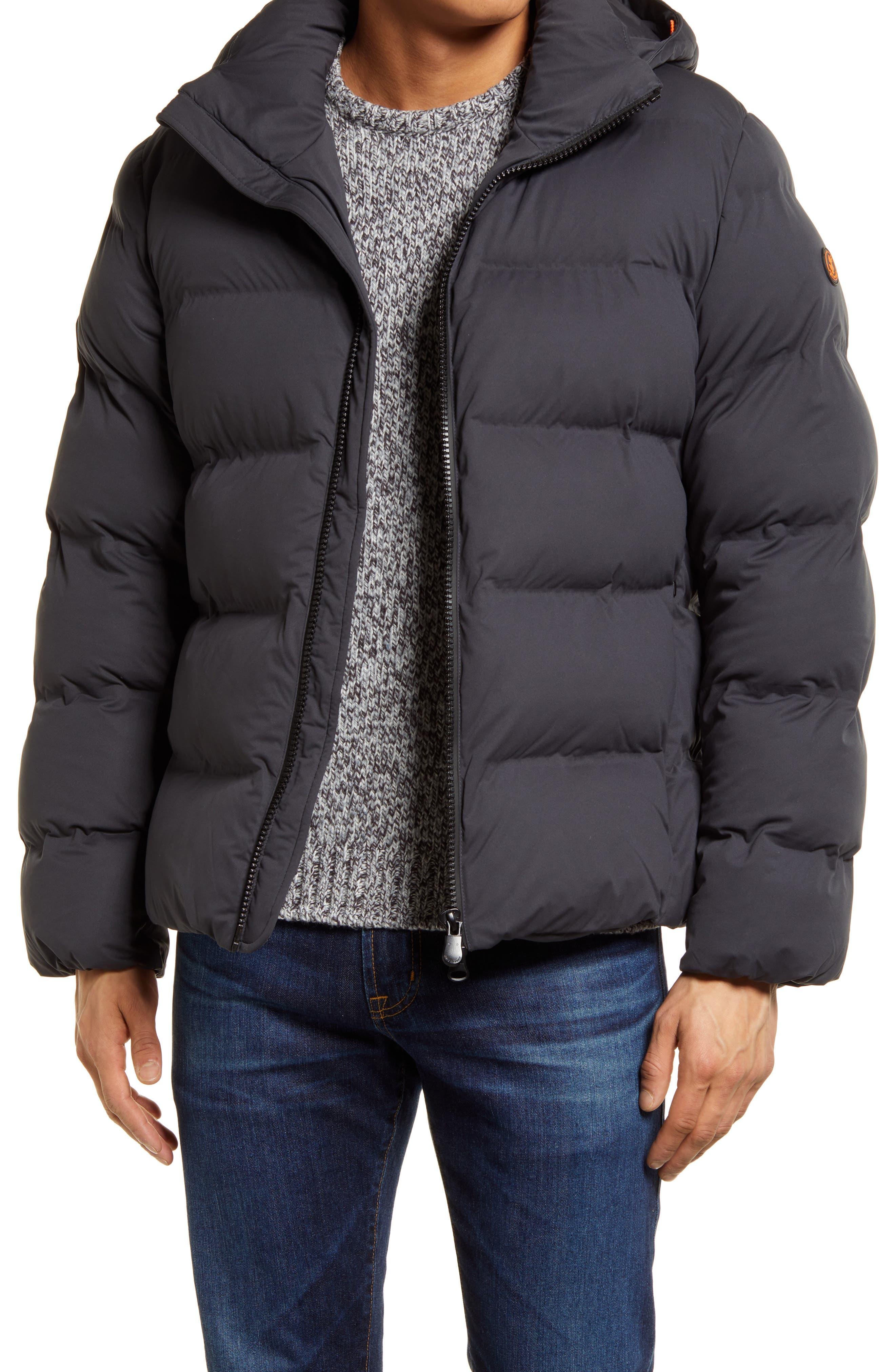 Save The Duck Dalai Spaced Puffer Jacket in Anthracite Grey (Black) for ...